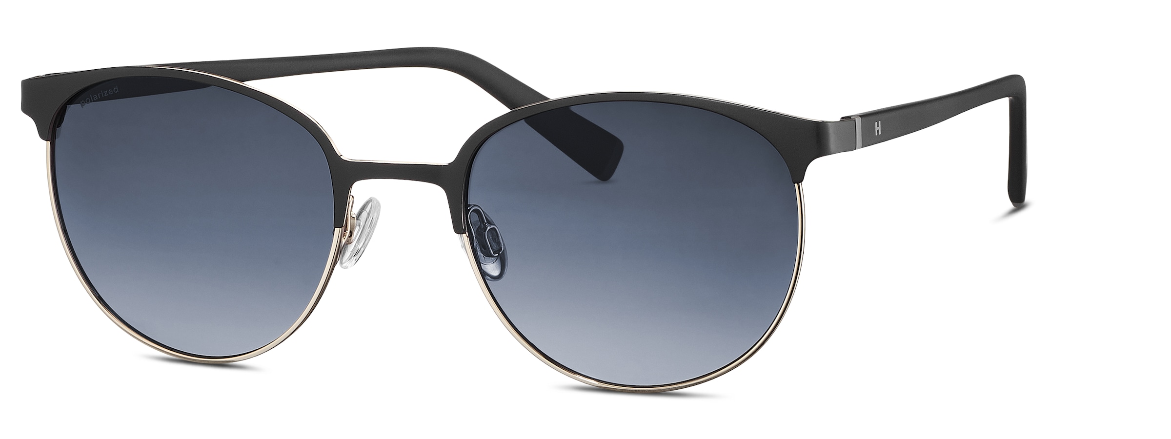 Image of HUMPHREY´S eyewear Sonnenbrille "Modell 586142" Form Karree/Eckig, Logoschriftzug auf Bügel, Metallfassung