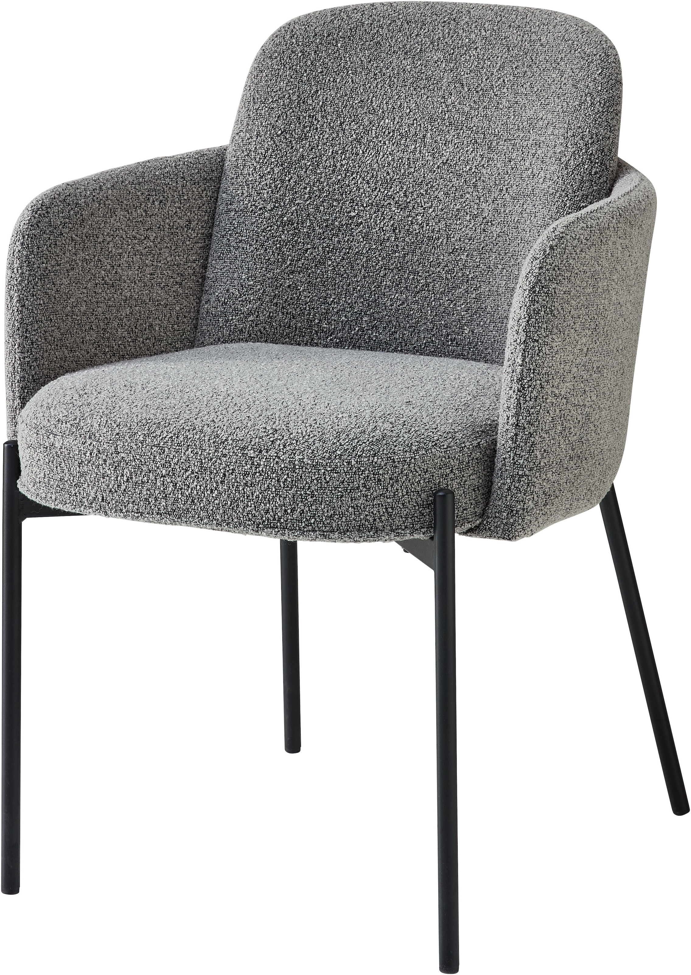 Stolkom Chaise avec accoudoirs »Flora BxHxT 61x84x63 cm« (Ensemble) 2 cuisBreite 61cm, Federkern im Sitz