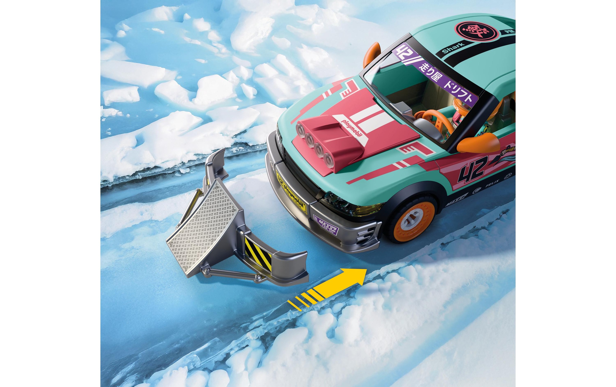 Playmobil® Jeu de construction »Offroad Tuningcar (72062), City Action« Made in Europe