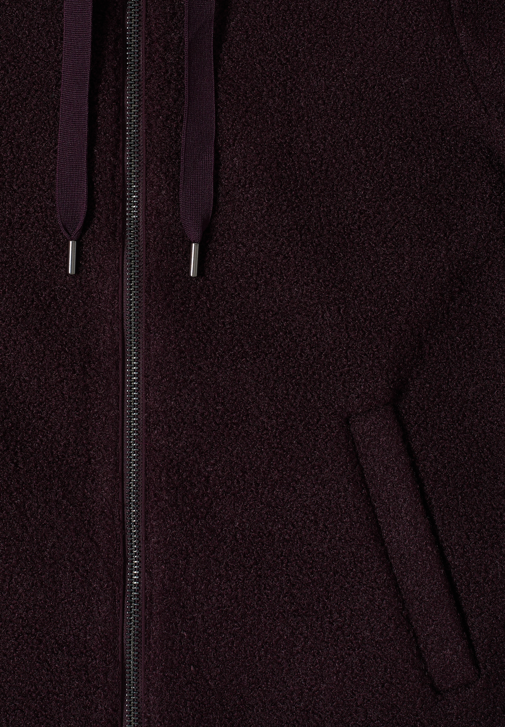 Cecil Veste courte ohne Kapuze in weicher Teddy-Qualität