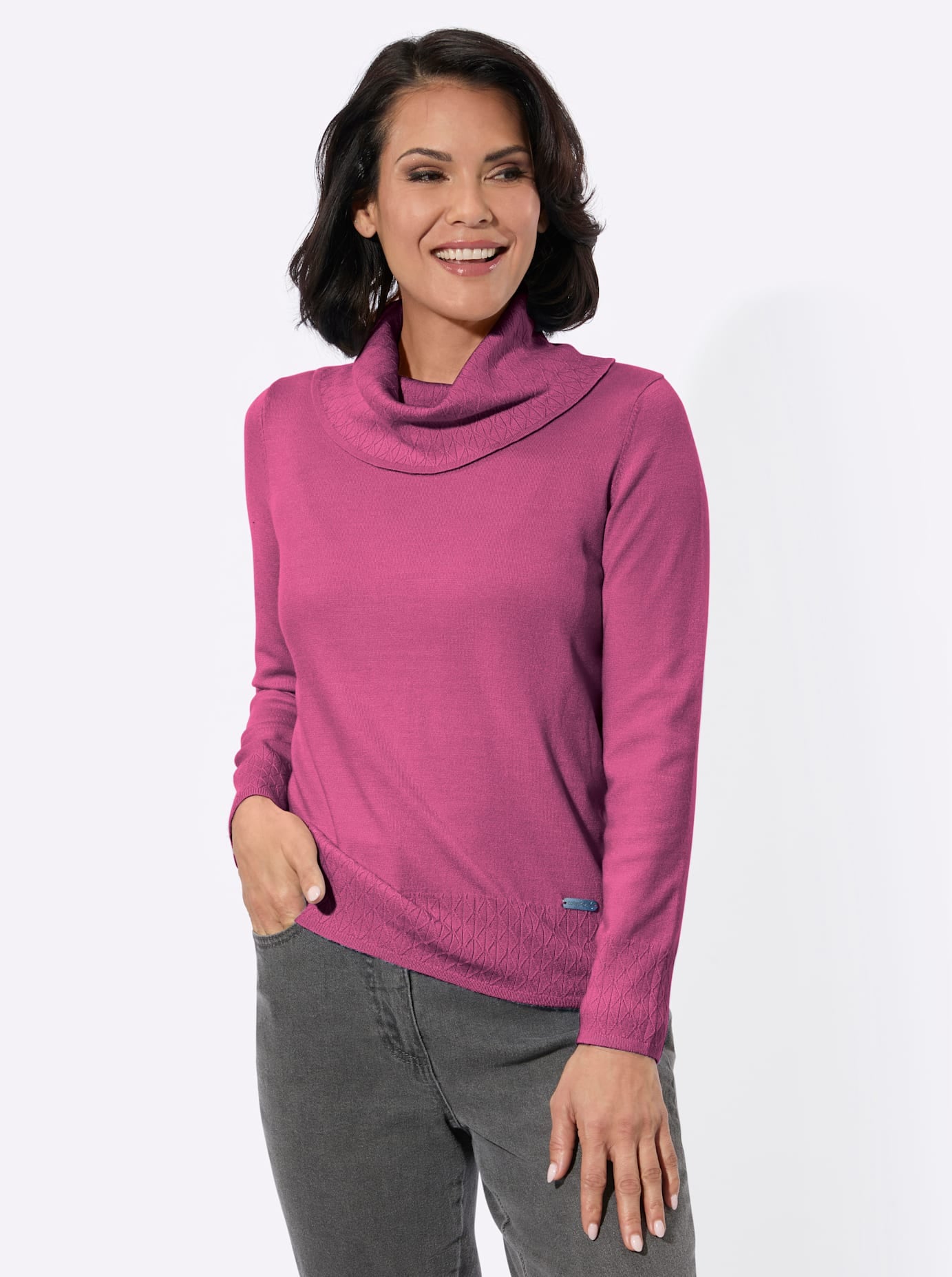 Casual Looks Rollkragenpullover »Rollkragen-Pullover«