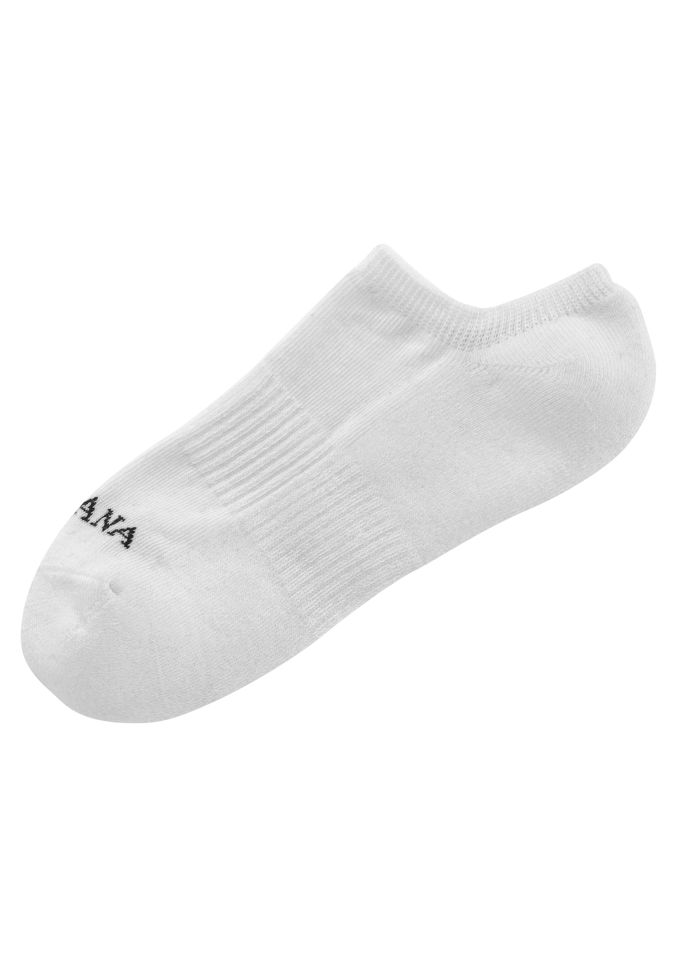 LASCANA ACTIVE Sneakersocken, (Packung, 7 Paar), mit Fussfrottee