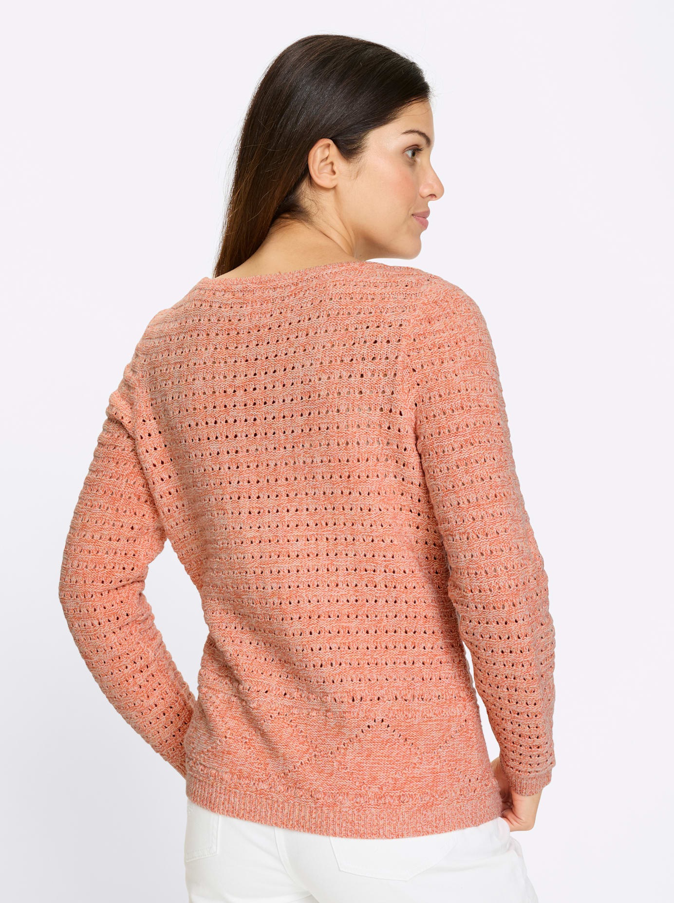 Classic Basics Pull en tricot »Ajour-Pullover«