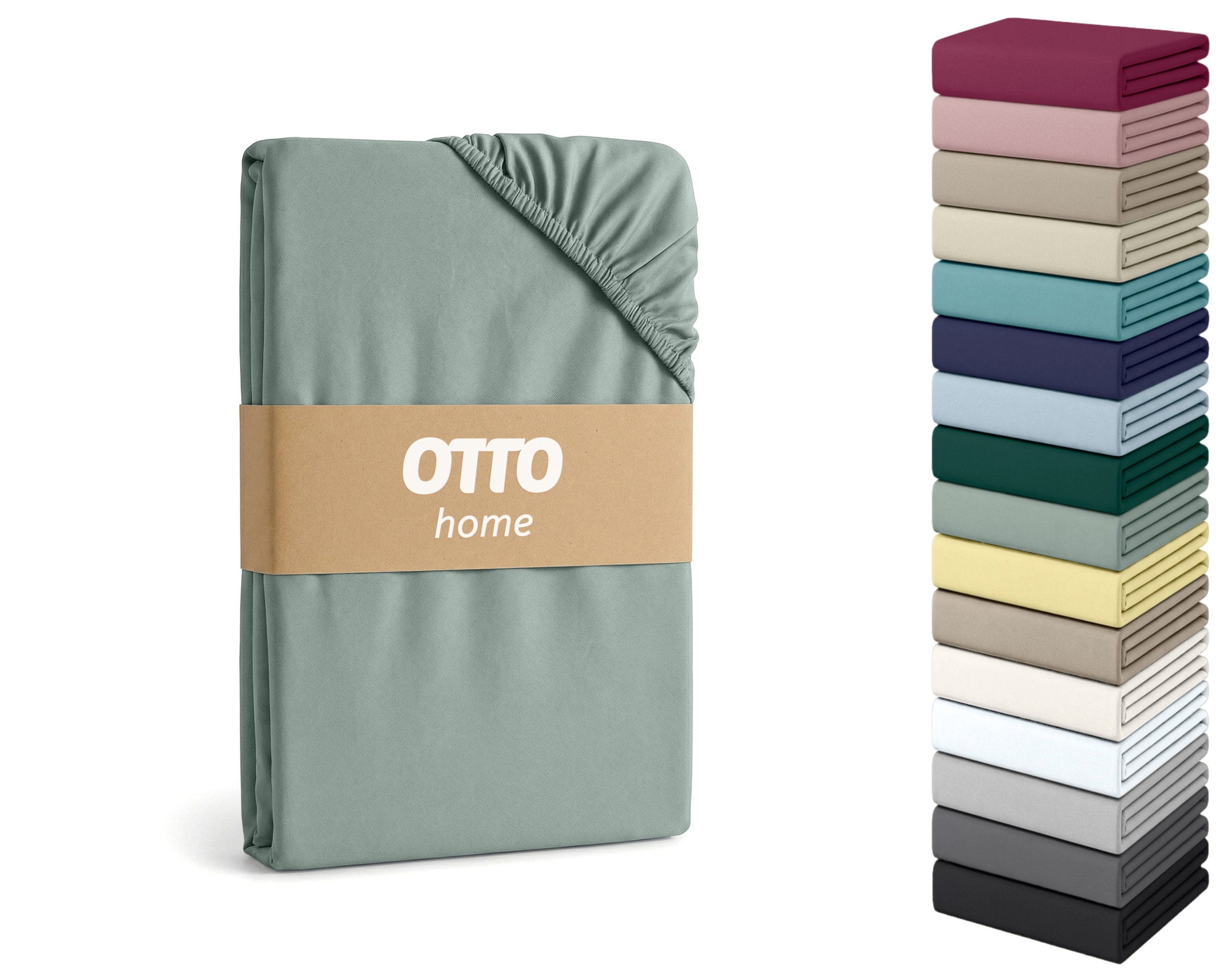 GOODproduct Draps de lit »PHYSALIS Comfort 100% Baumwolle, 150 g/m²« Bettlaken bis 20 cm Matratzenhöhe, weich, bügelfrei, optimaler Sitz