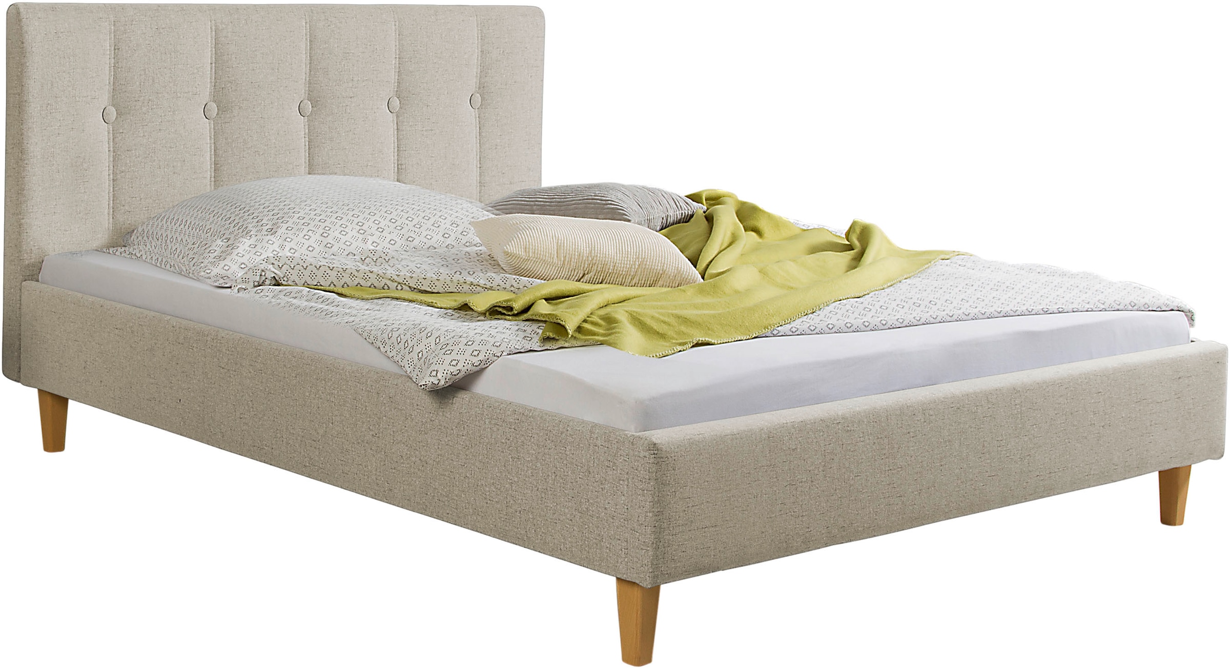 Maintal Lit rembourré »Leesburg« Bettseiten zerlegt, ohne Bettkasten