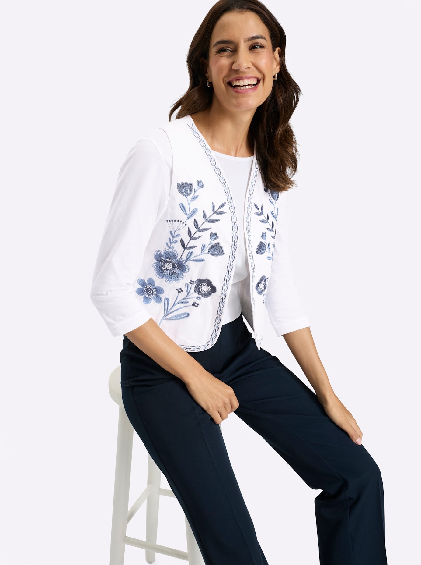 Inspirationen Gilet en jean
