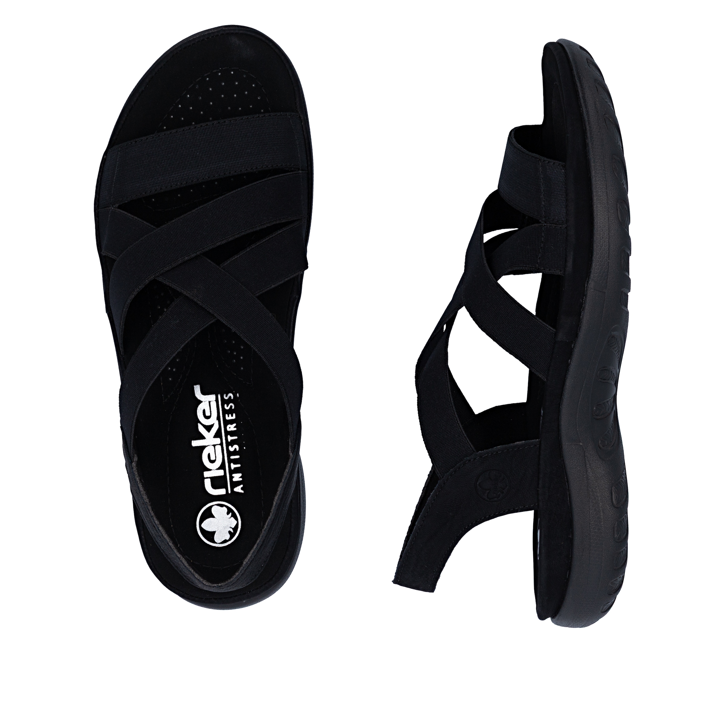 Rieker Sandale  Chaussure d'été, sandale classique forme confortable
