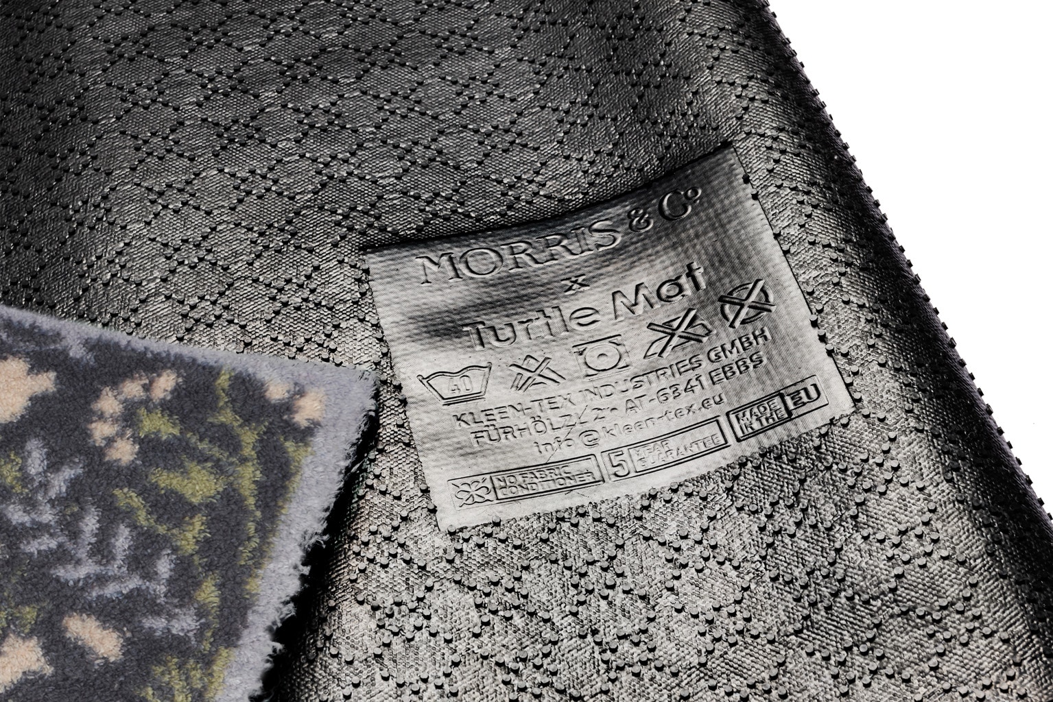 Turtle Mat Tapis de sol »Bellflower Blue« Rectangulaire 9 mm Höhe
