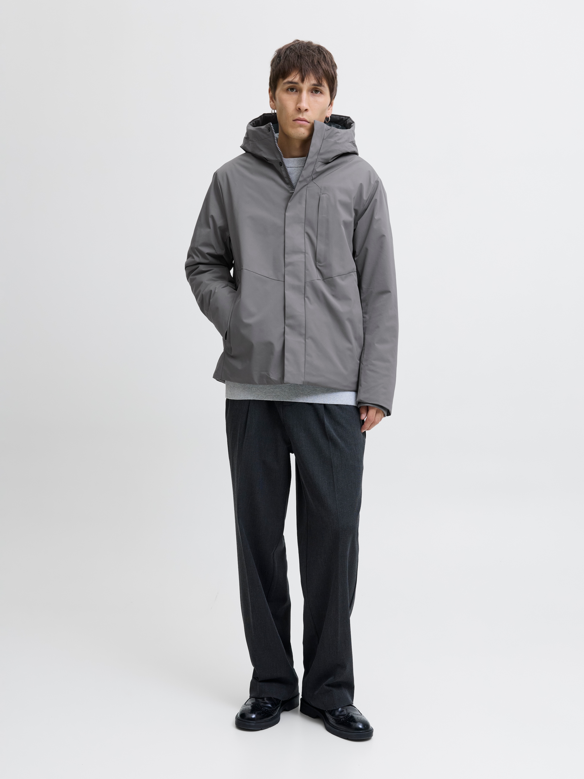 Jack & Jones Outdoorjacke »JJEKEEN JACKET AW25 SN« mit Kapuze