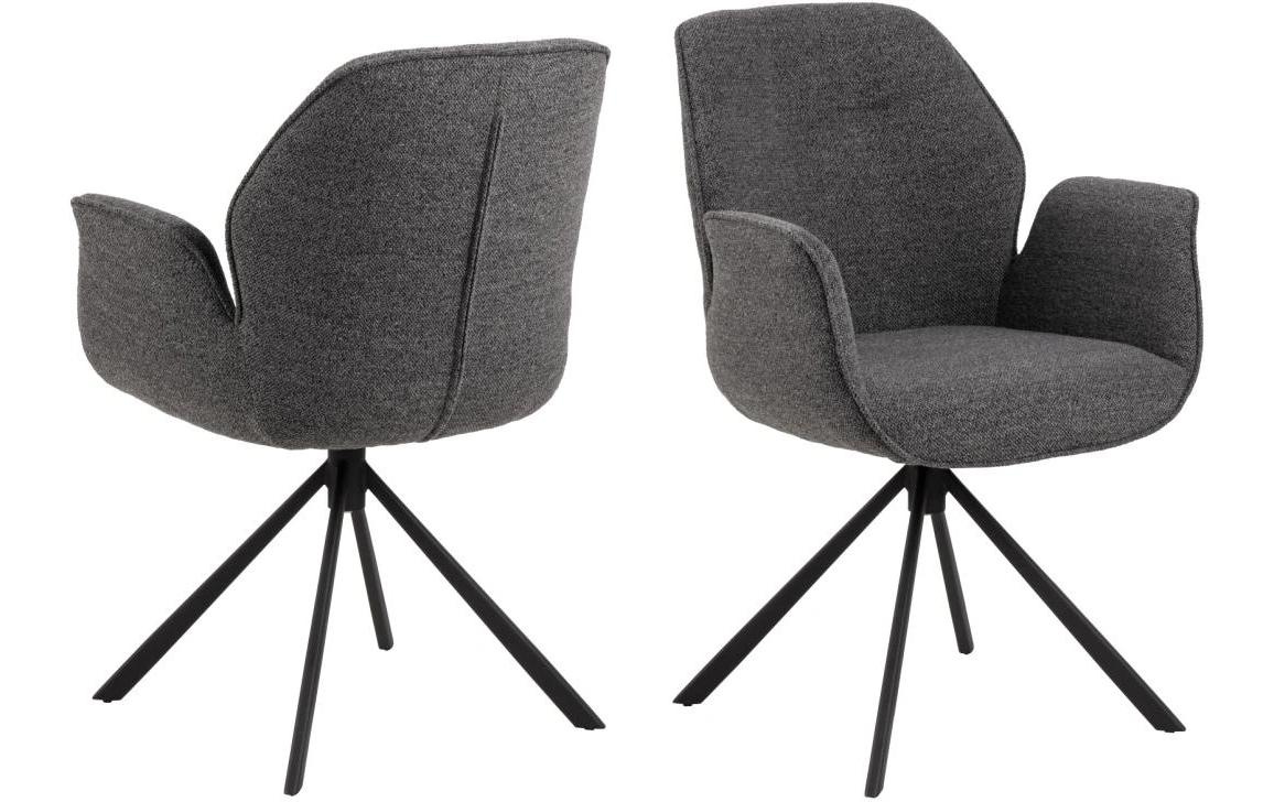 Image of AC Design Stuhl "Aura" () Moderner Esszimmerstuhl mit Armlehne