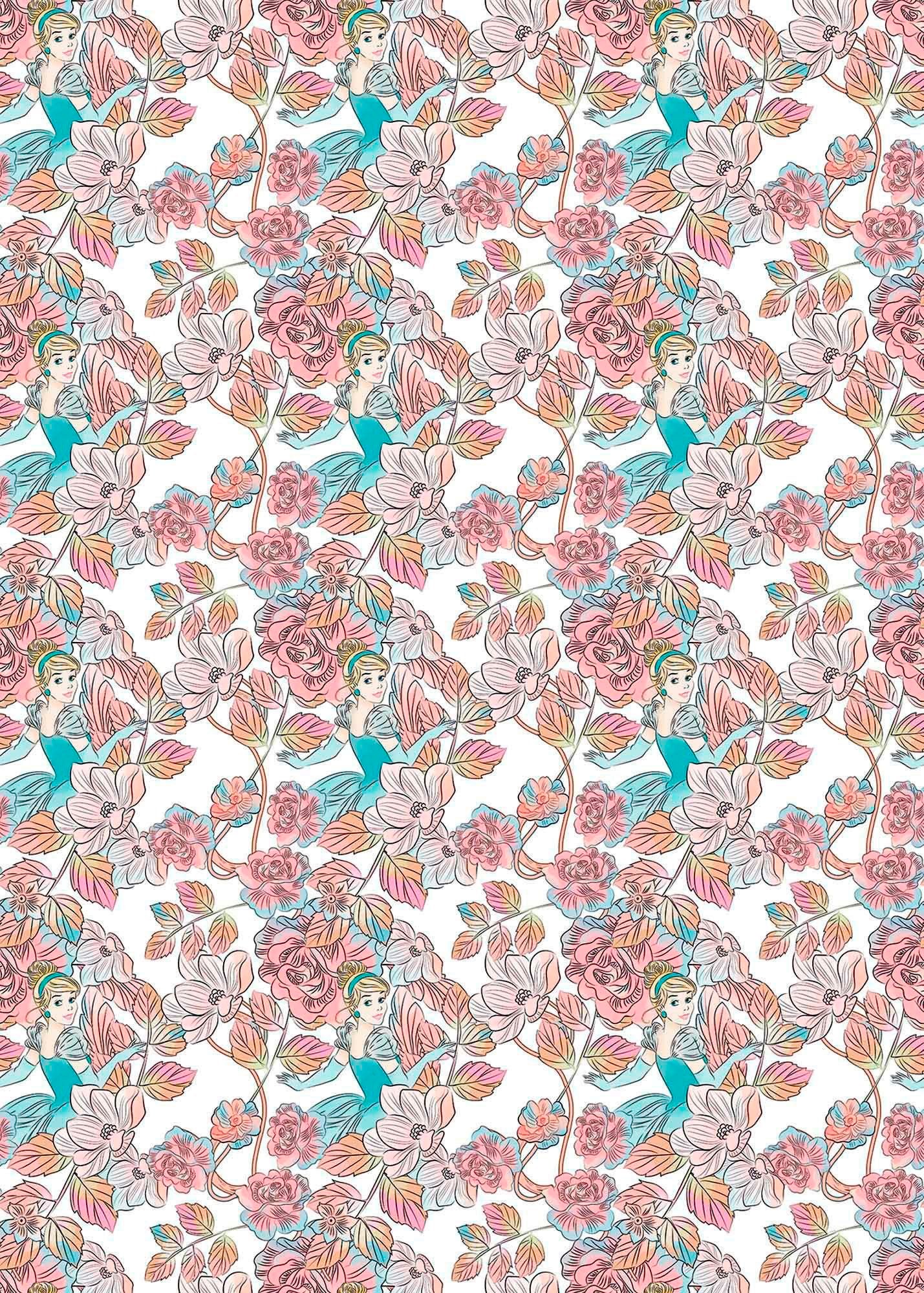 Image of Komar Vliestapete »Cinderella Blossom«, Comic bei Ackermann Versand Schweiz