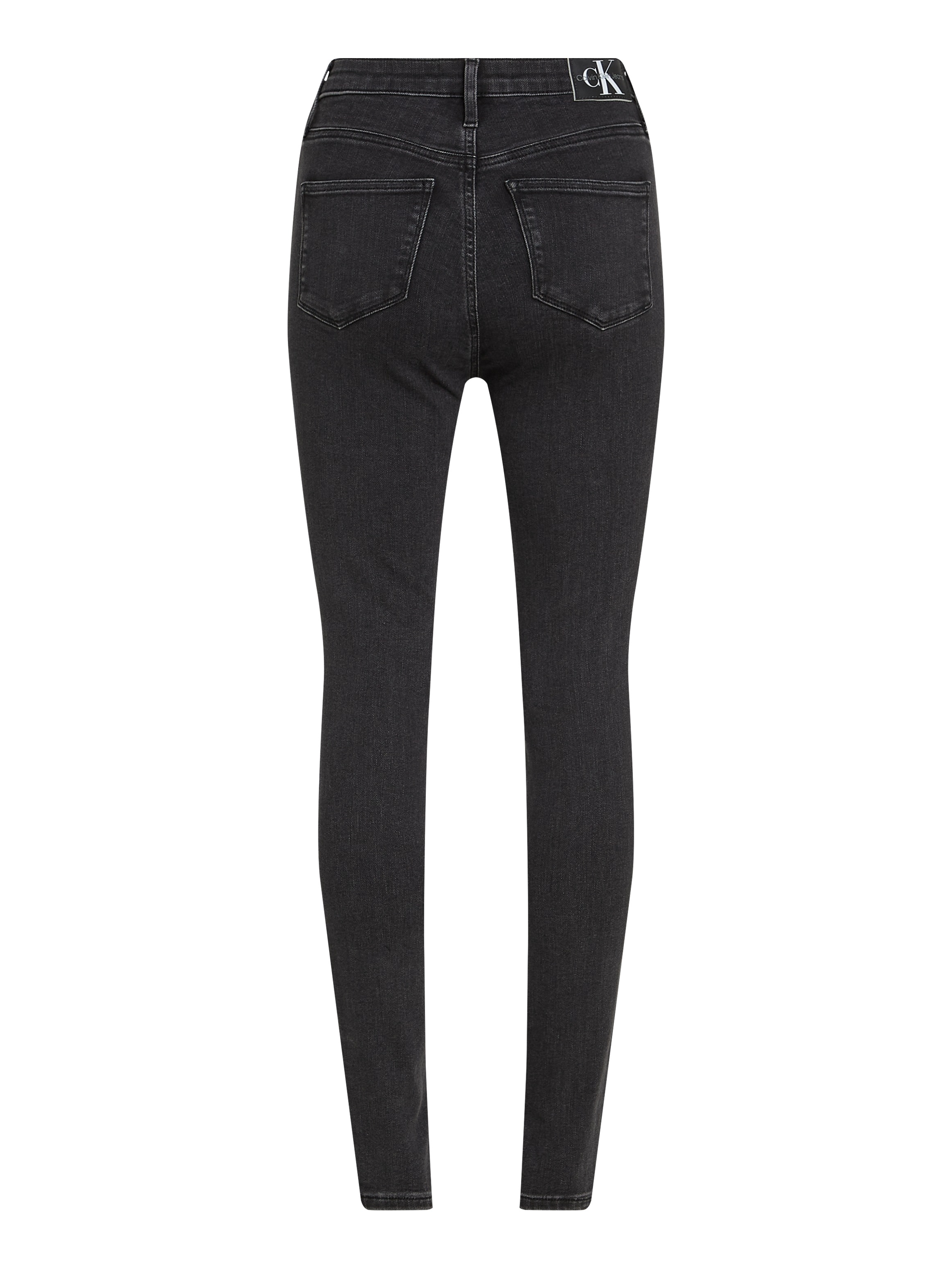 Calvin Klein Jeans Skinny-fit-Jeans »HIGH RISE SKINNY«, in schwarzer Waschung