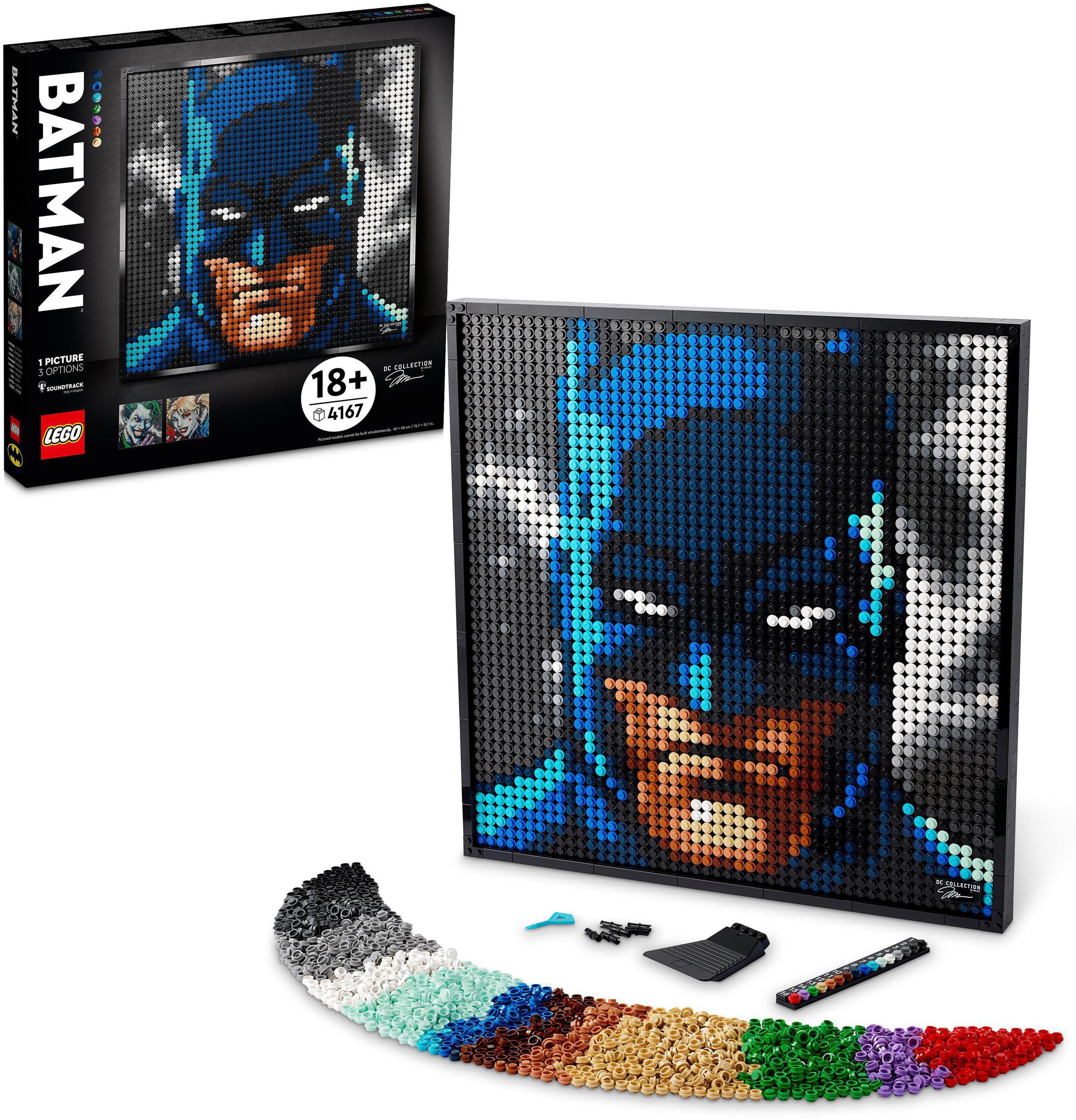 Image of LEGO® Konstruktionsspielsteine »Jim Lee Batman™ Kollektion (31205), LEGO® ART«, (4167 St.), Kunstbild bei Ackermann Versand Schweiz
