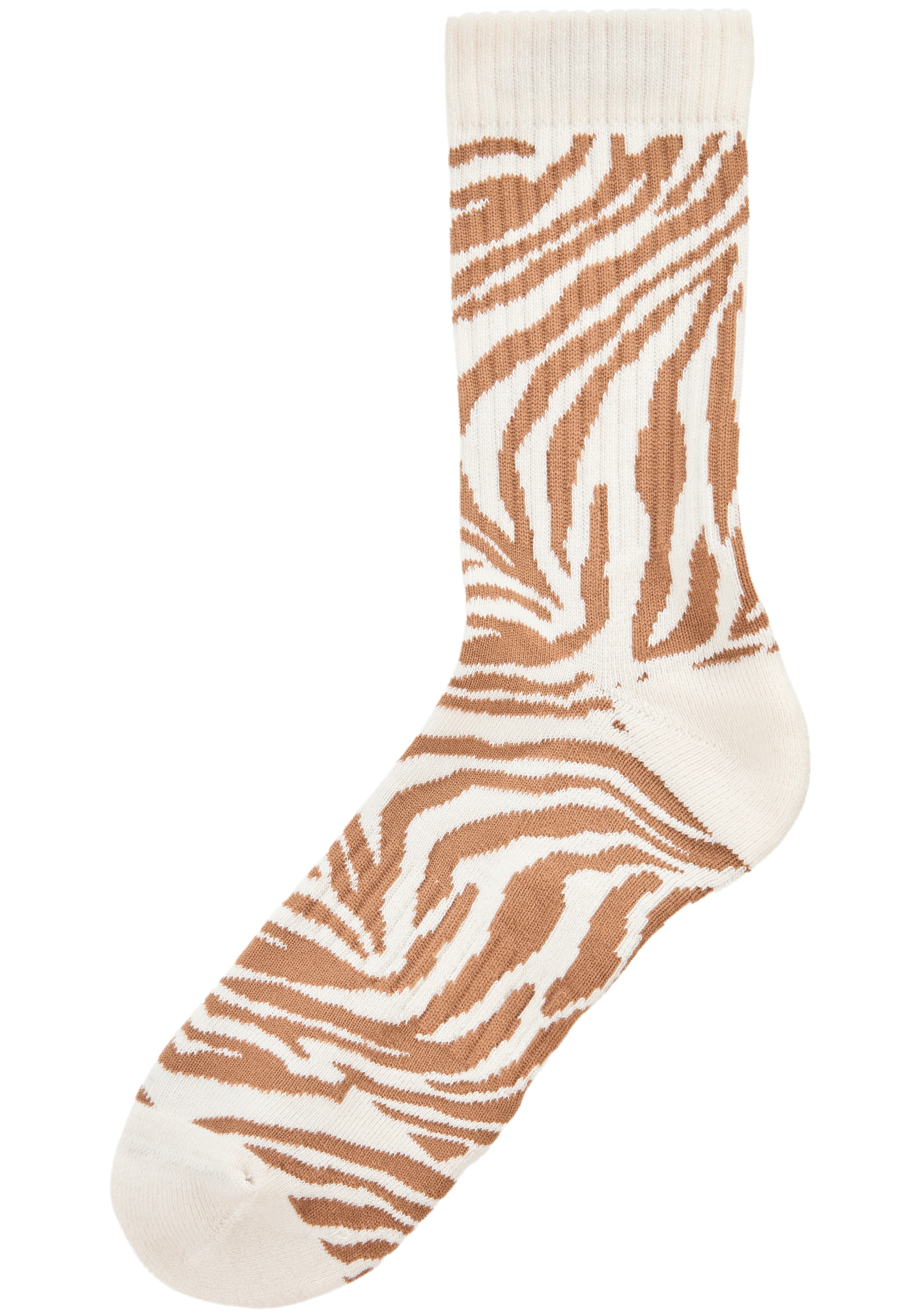Buffalo Tennissocken »Damen Fussfrottee Sportsocken; modisch« Packung, 5 Paar tlg. in unterschiedlichen Animal Muster Designs