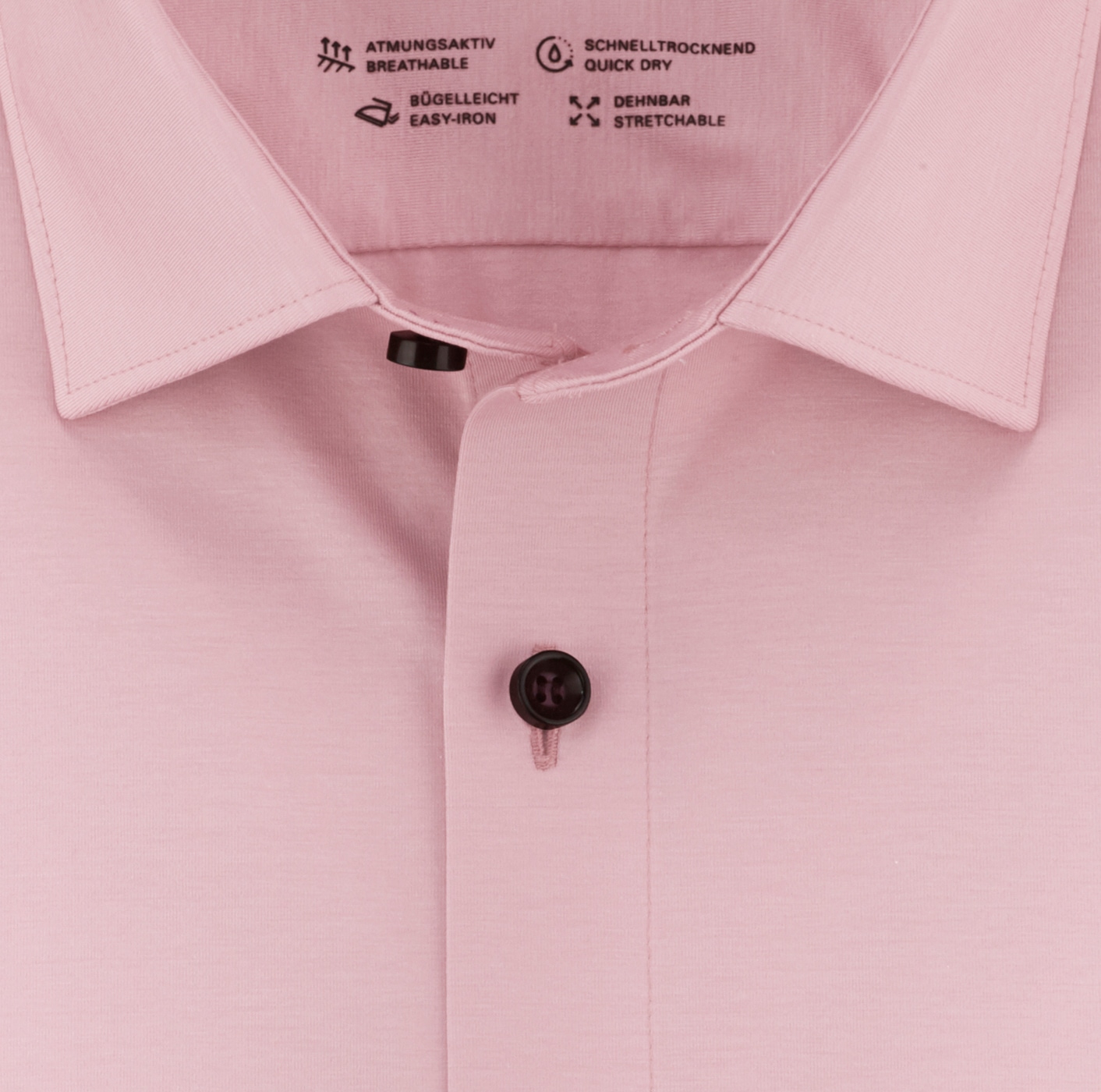 OLYMP Chemise d'affaires »Level Five body fit Jerseyshirt« in Jersey Qualität