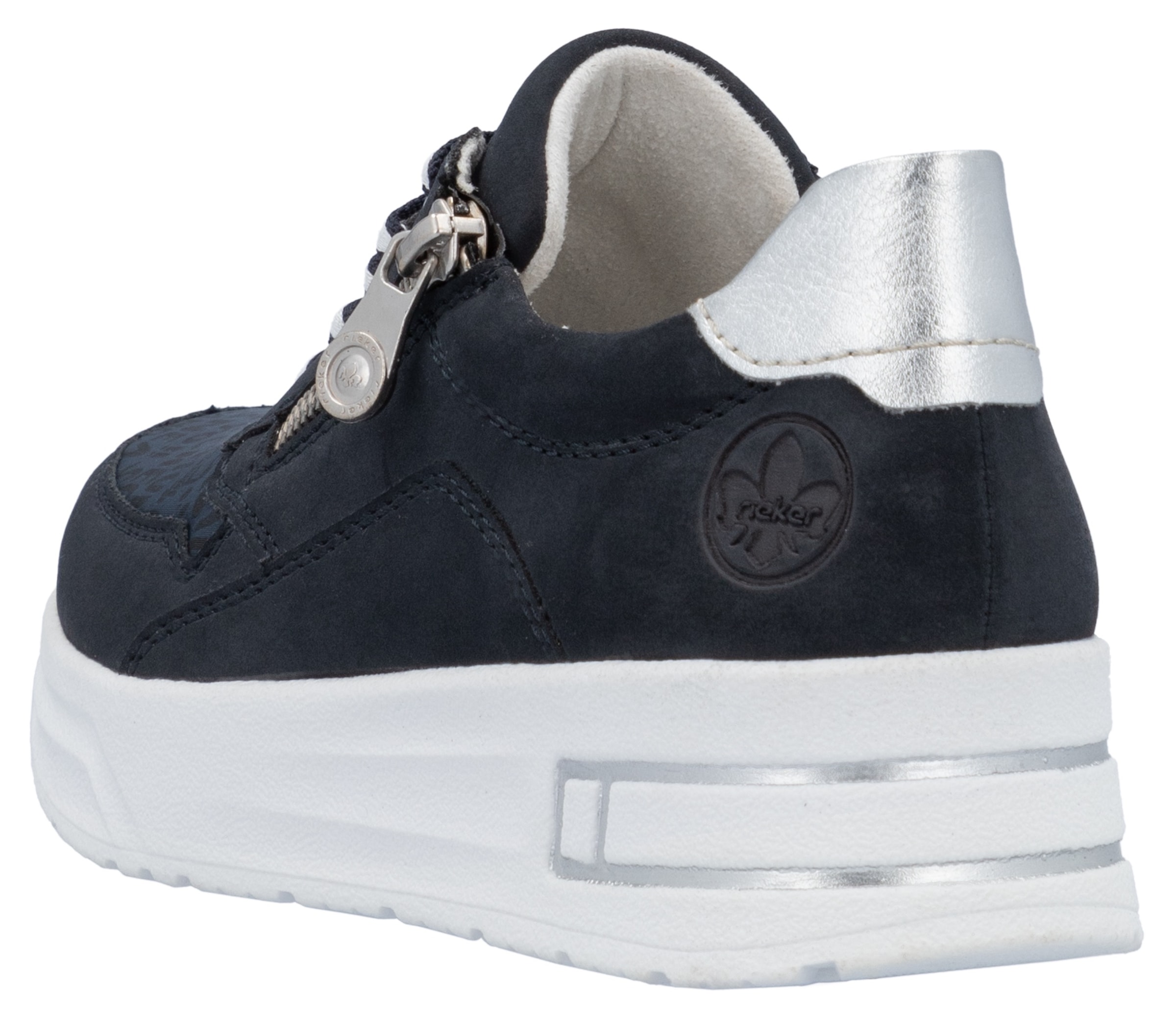 Rieker Baskets à plateforme  Schnürschuh, Halbschuh, Freizeitschuh mit Soft-Einlage