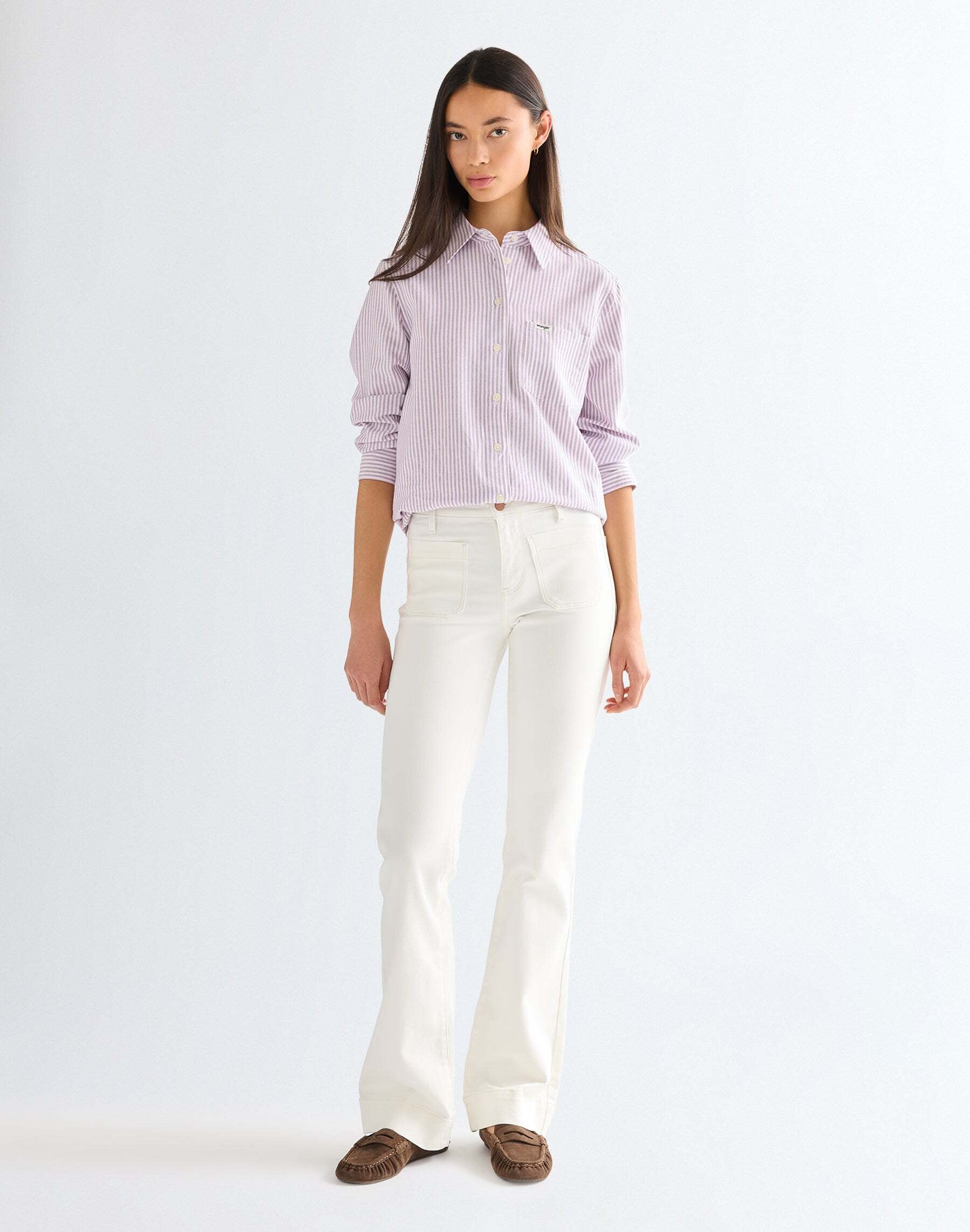 Wrangler Langarmbluse »WRANGLER Langarmhemd 1 Pocket«