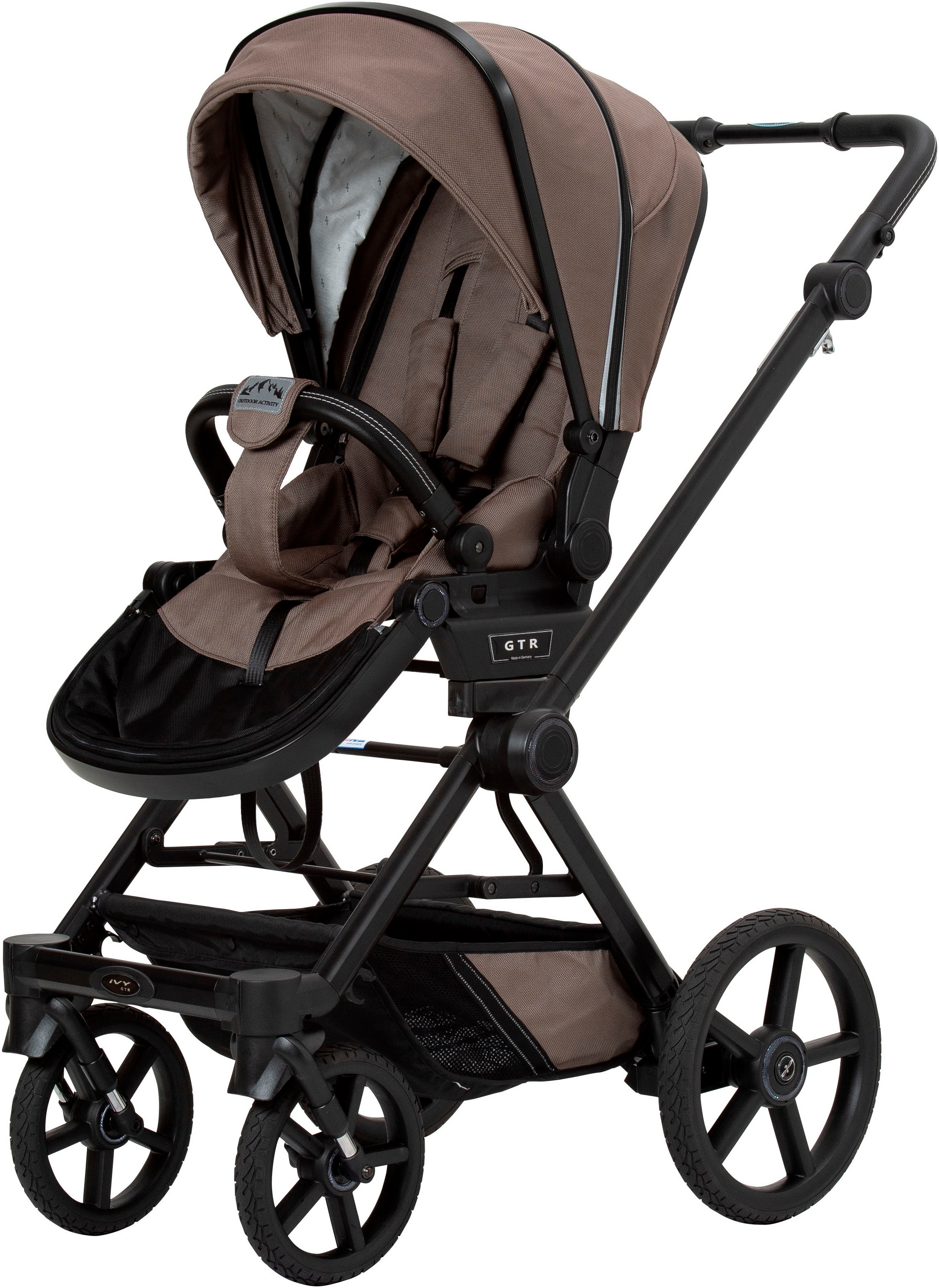 Hartan Kombi-Kinderwagen »Ivy GTR Outdoor Handbremse«, 22 kg, Made in Germany