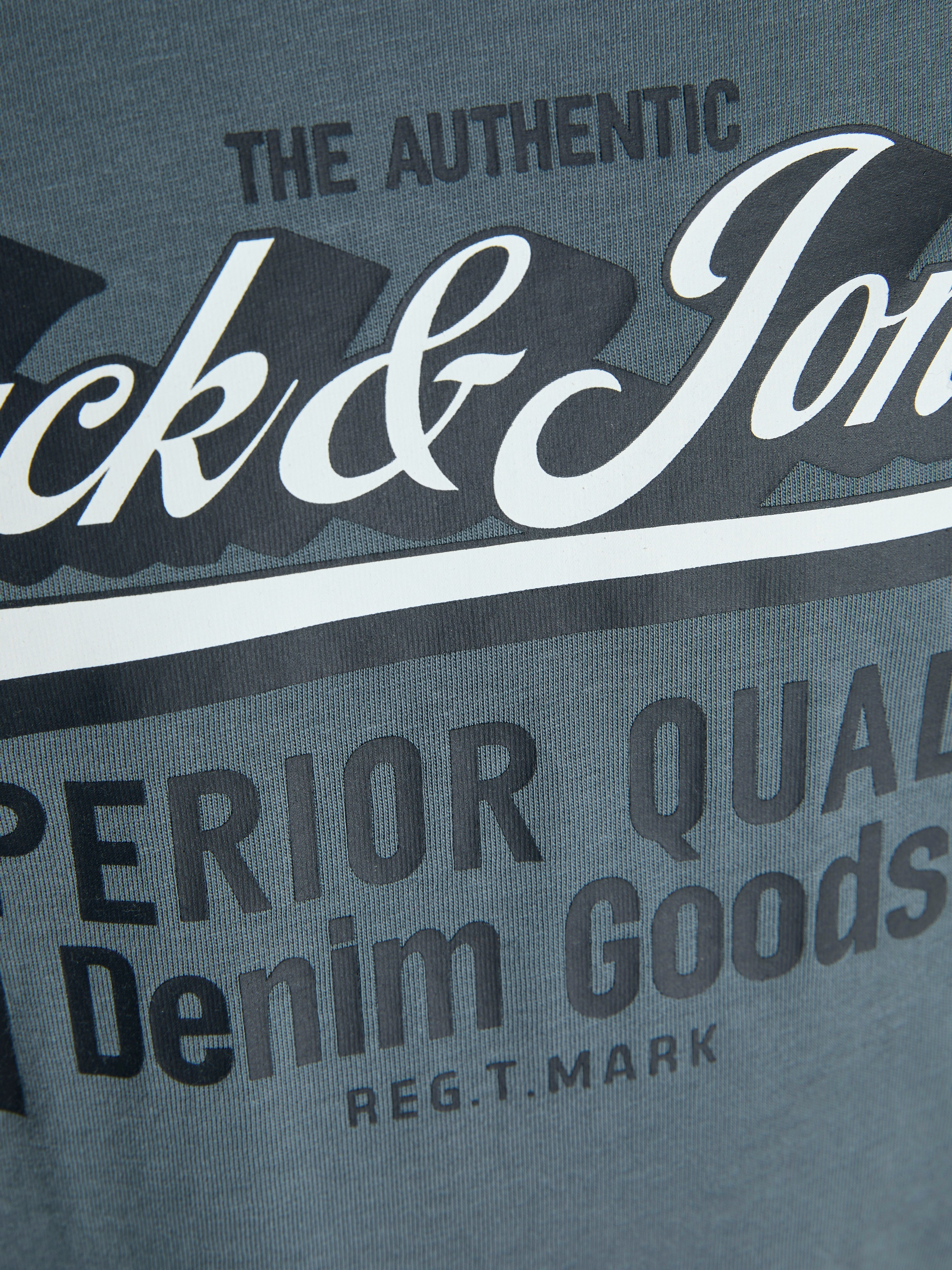 Jack & Jones Junior Langarmshirt »JJELOGO TEE LS O-NEC 2 COL AW25 NOOS JNR«