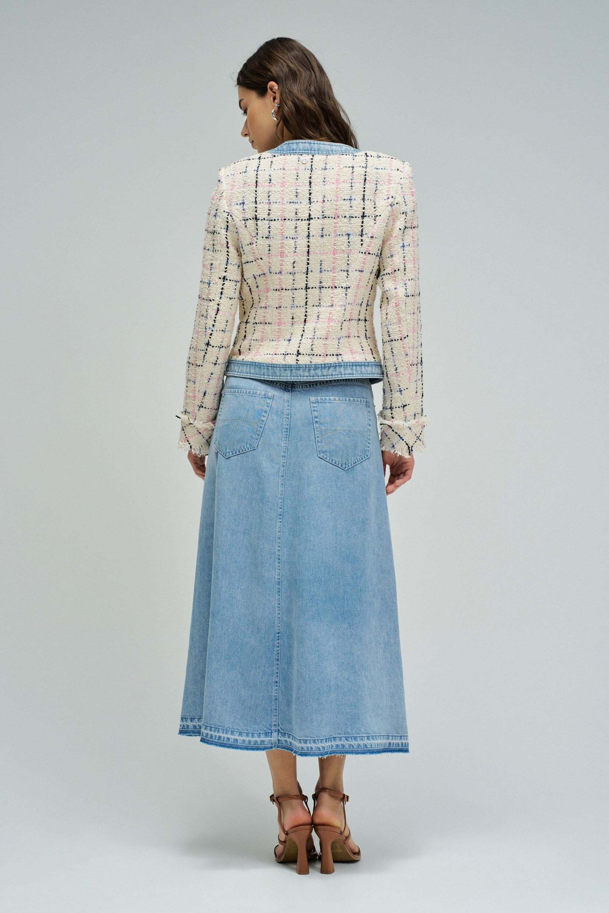 Salsa Veste courte »Salsa Jeans Jacke Tweed«
