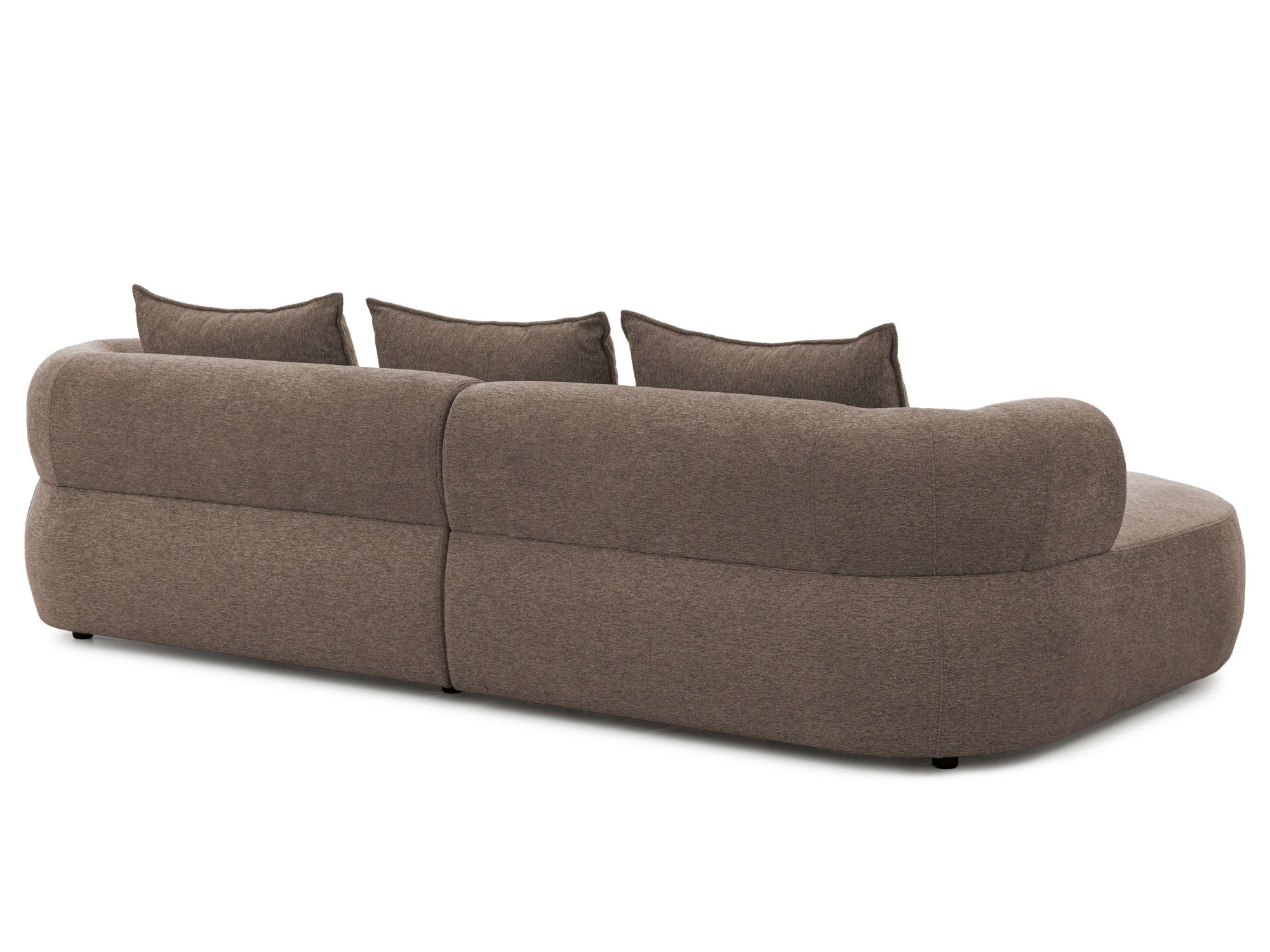 Home affaire Ecksofa »LUSSAC L-Form Design-Sofa mit Zierkissen, Masse B/T/H: 257/159/78 cm« hoher Sitzkomfort und modernes Design, Sofa ohne Bettfunktion