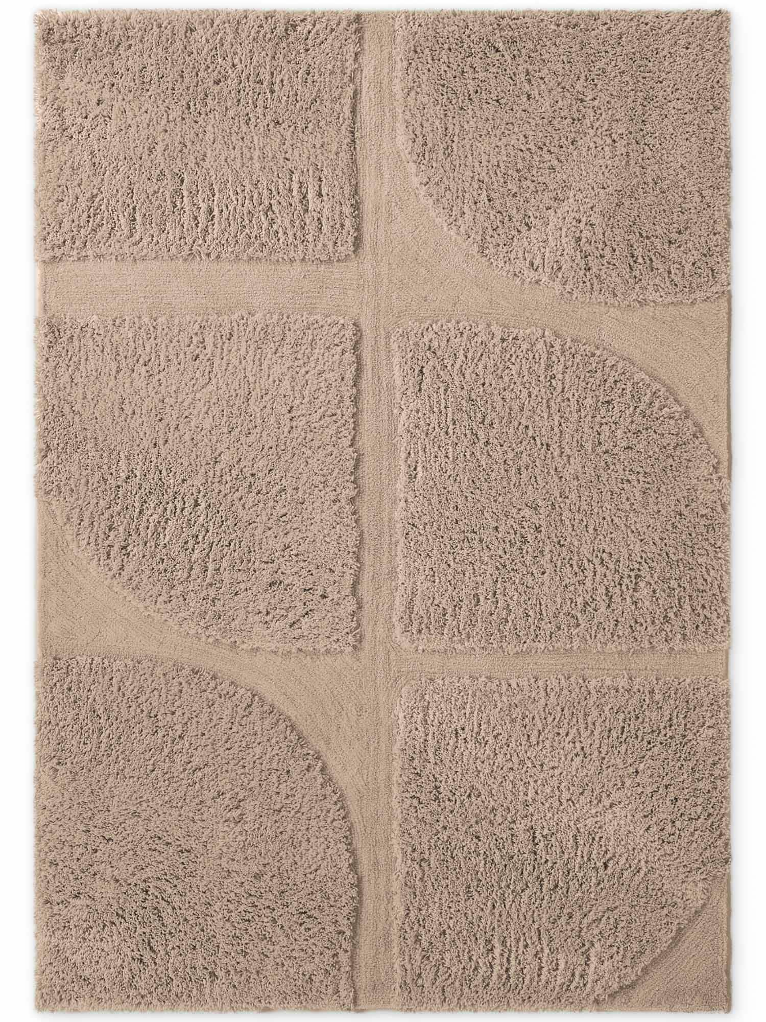 Ted Baker Tapis à poils longs »Jasper , auch in rund« Rectangulaire 25 mm Höhe Structure haute-basse, doux, shaggy, moderne, salon, chambre
