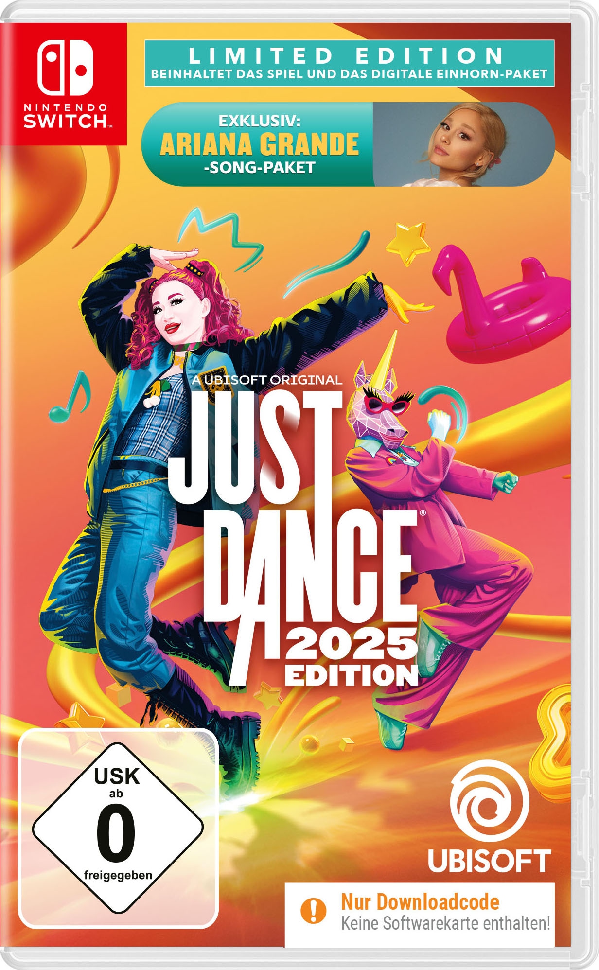 UBISOFT Spielesoftware »Just Dance 2025 Limited Edition (Code In A Box)«, Nintendo Switch