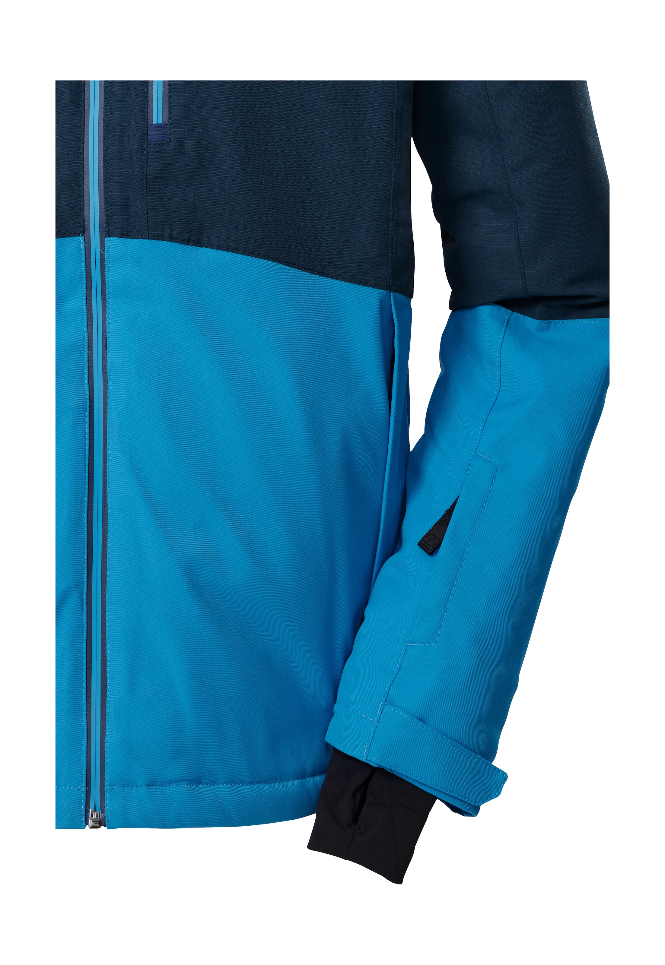Killtec Veste de ski »KSW 53 MN SKI JCKT« veste de ski : imperméable, respirante, colourblock, nombreuses poches