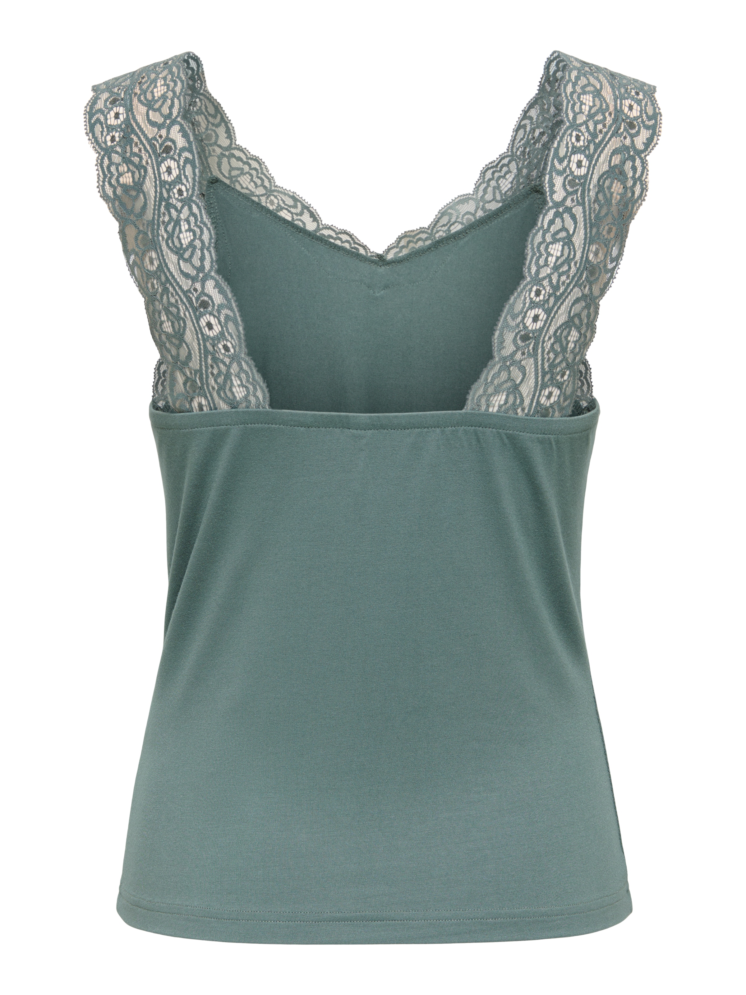 ONLY Top en dentelle »ONLLUNI TANK TOP WITH LACE DETAIL CS JRS« Viskosemischung, regular fit