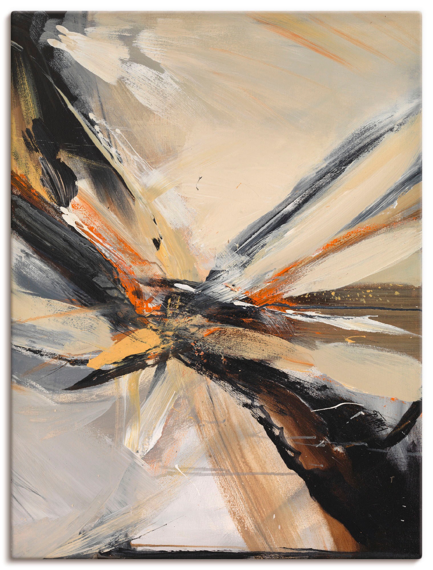 Image of Artland Wandbild "Abstrakt III" Gegenstandslos 1 Stk. tlg. als Leinwandbild, Poster in verschied. Grössen