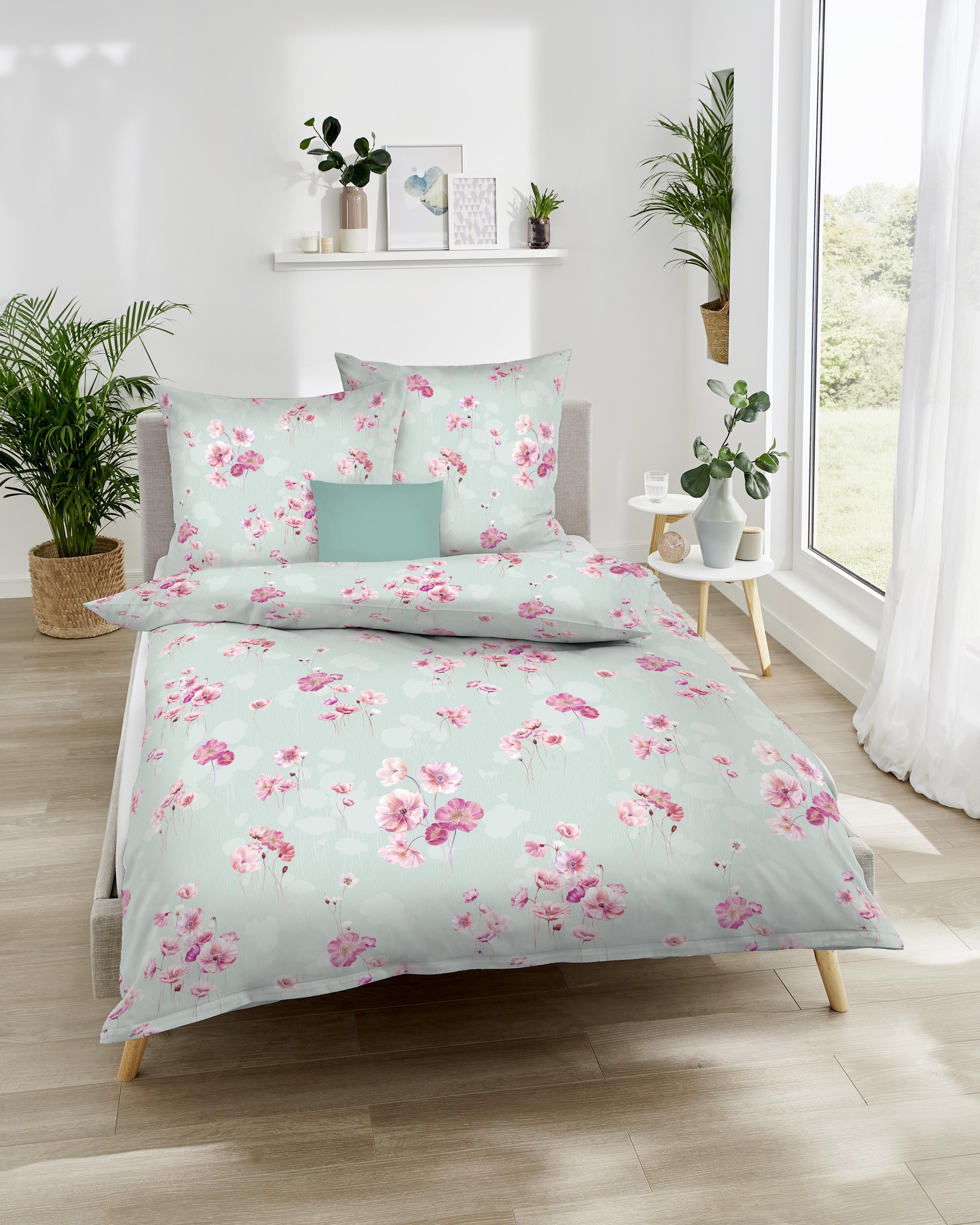 Image of Kaeppel Bettwäsche "Delicate" 2 Stk. Mit Blumen