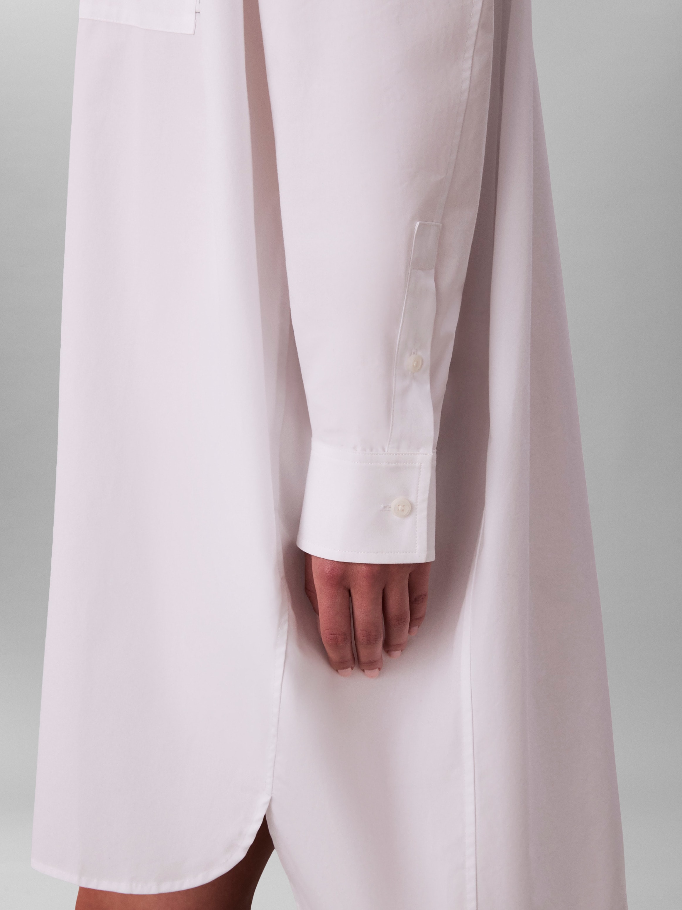 Calvin Klein Jeans Robe chemisier »Cotton Oversized Mini Shirtdress« im Oversize-Style