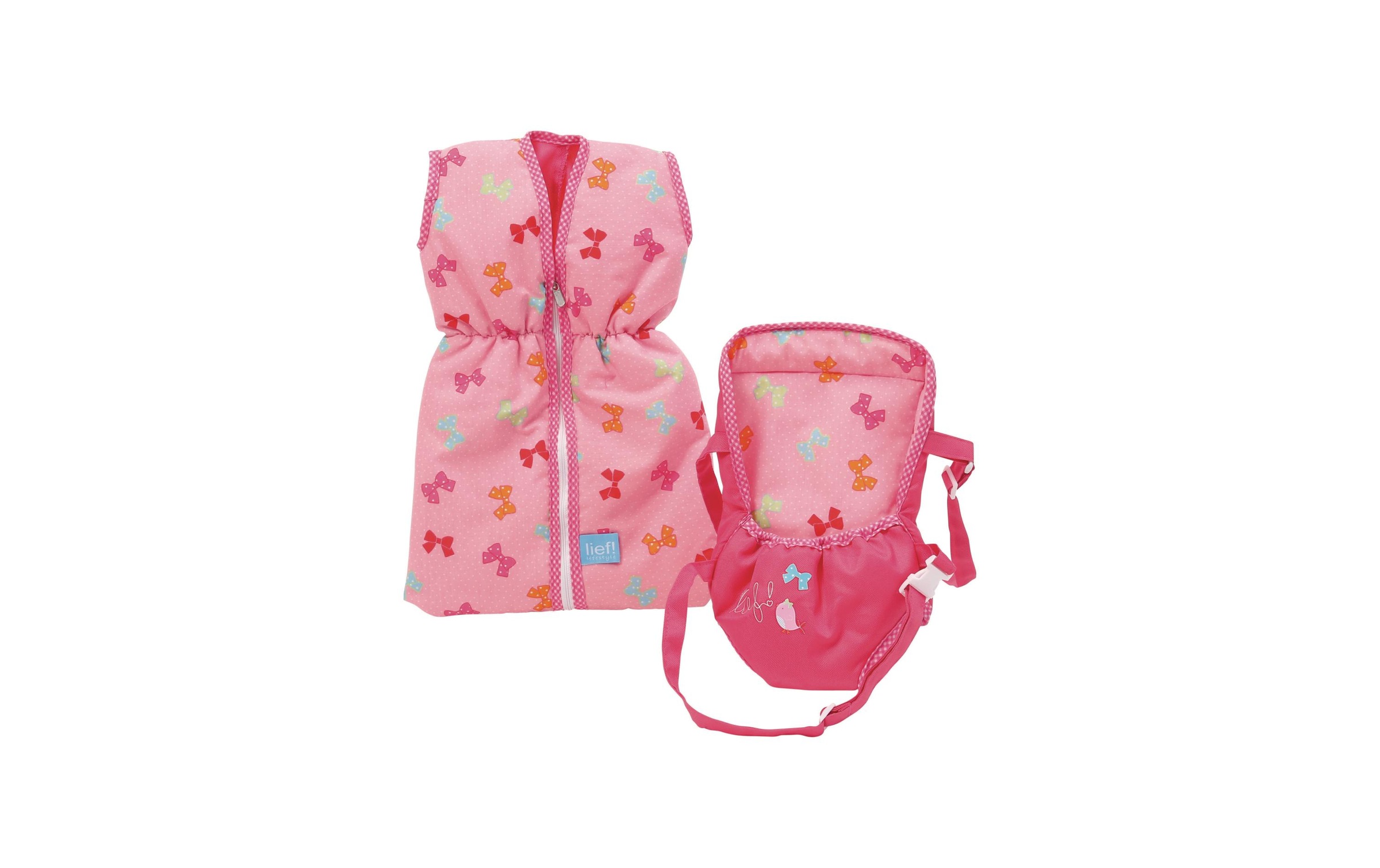 Knorrtoys® Puppen Reiseset »Puppenreiseset lief! lifestyle«, (Set, 5 tlg.)