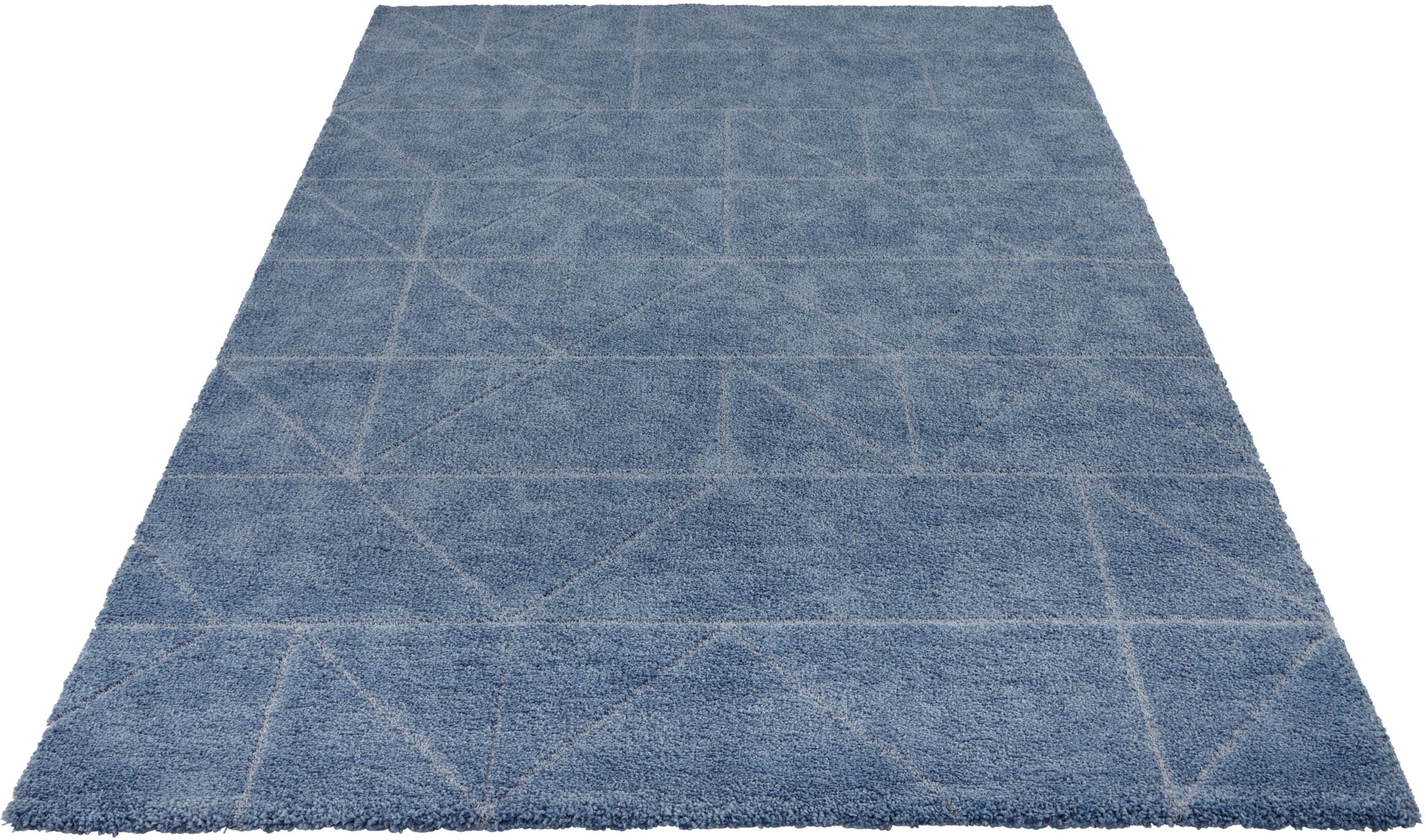 Image of ELLE DECORATION Teppich »Arles«, rechteckig, 17 mm Höhe, Dichtgewebt, Geometrisches Muster, Hoch-Tief Struktur, Wohnzimmer, Schlafzimmer, Robust, Pflegeleicht bei Ackermann Versand Schweiz