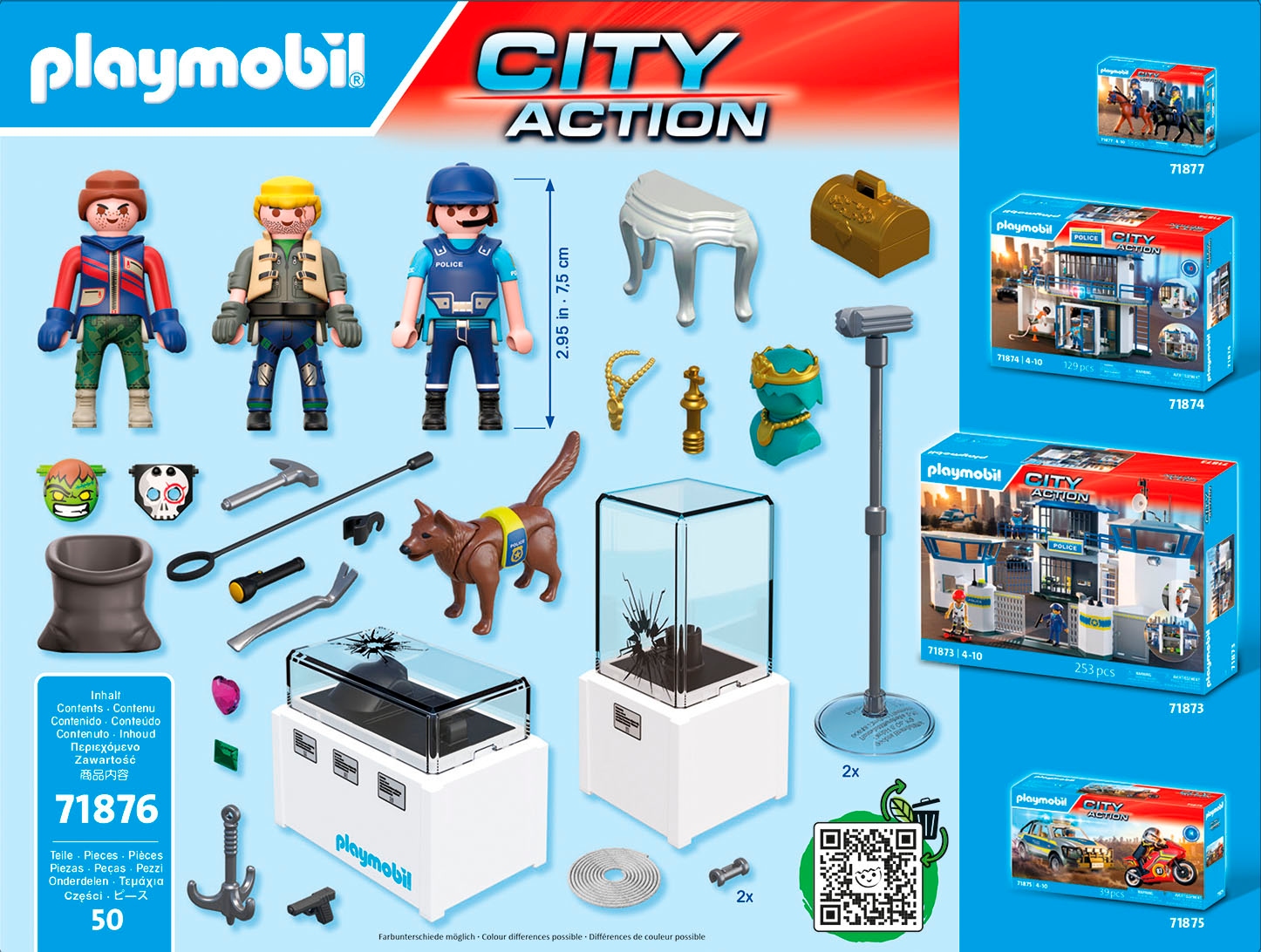 Playmobil® Jeu de construction »Diamentenraub (71876), Action Heroes« Made in Europe