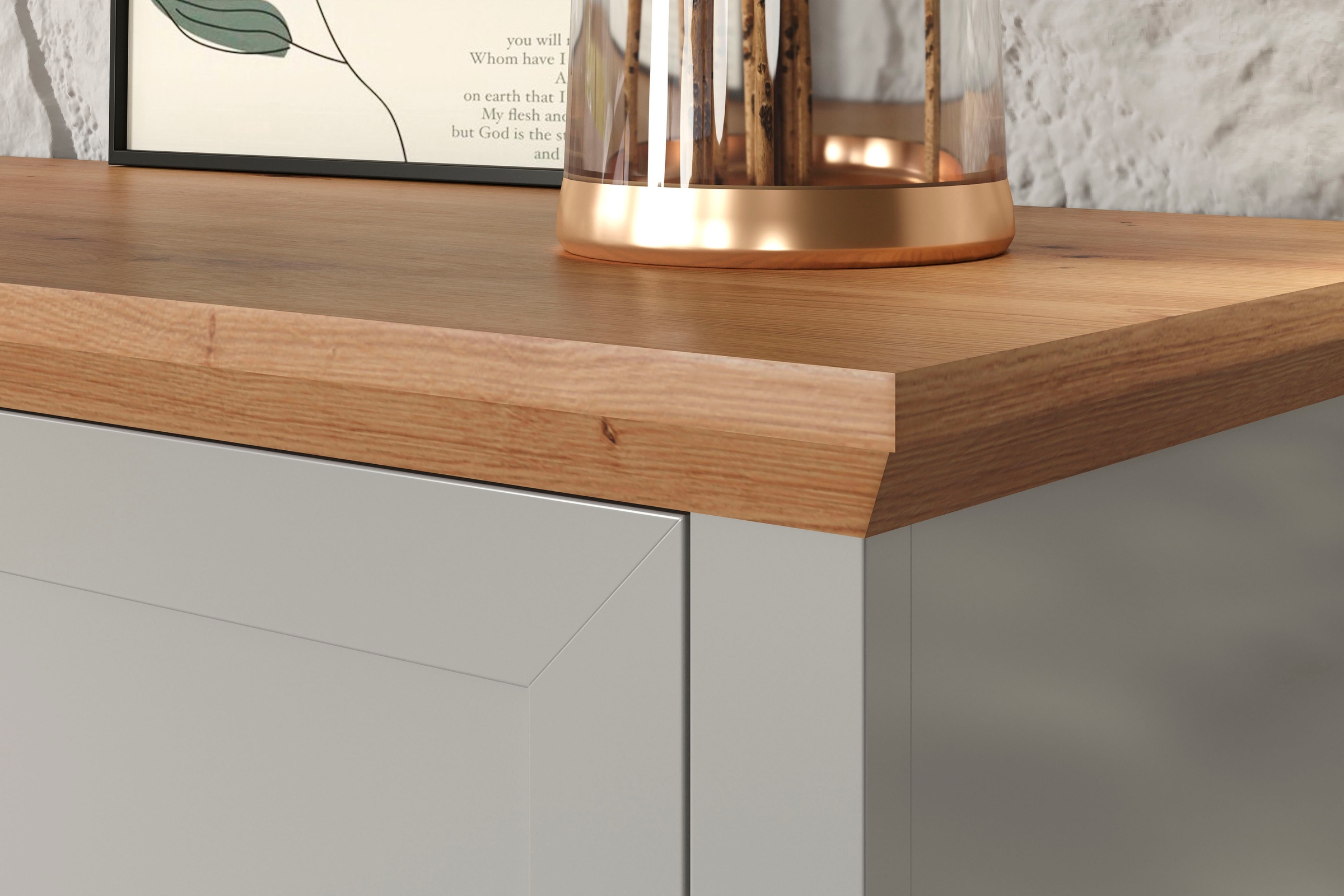 Home affaire Garderoben-Set »Herzwill«, (5 St.), 5-teiliges Sparset bestehend aus Schrank, Masse B/H/T ca.: 267/201/41cm