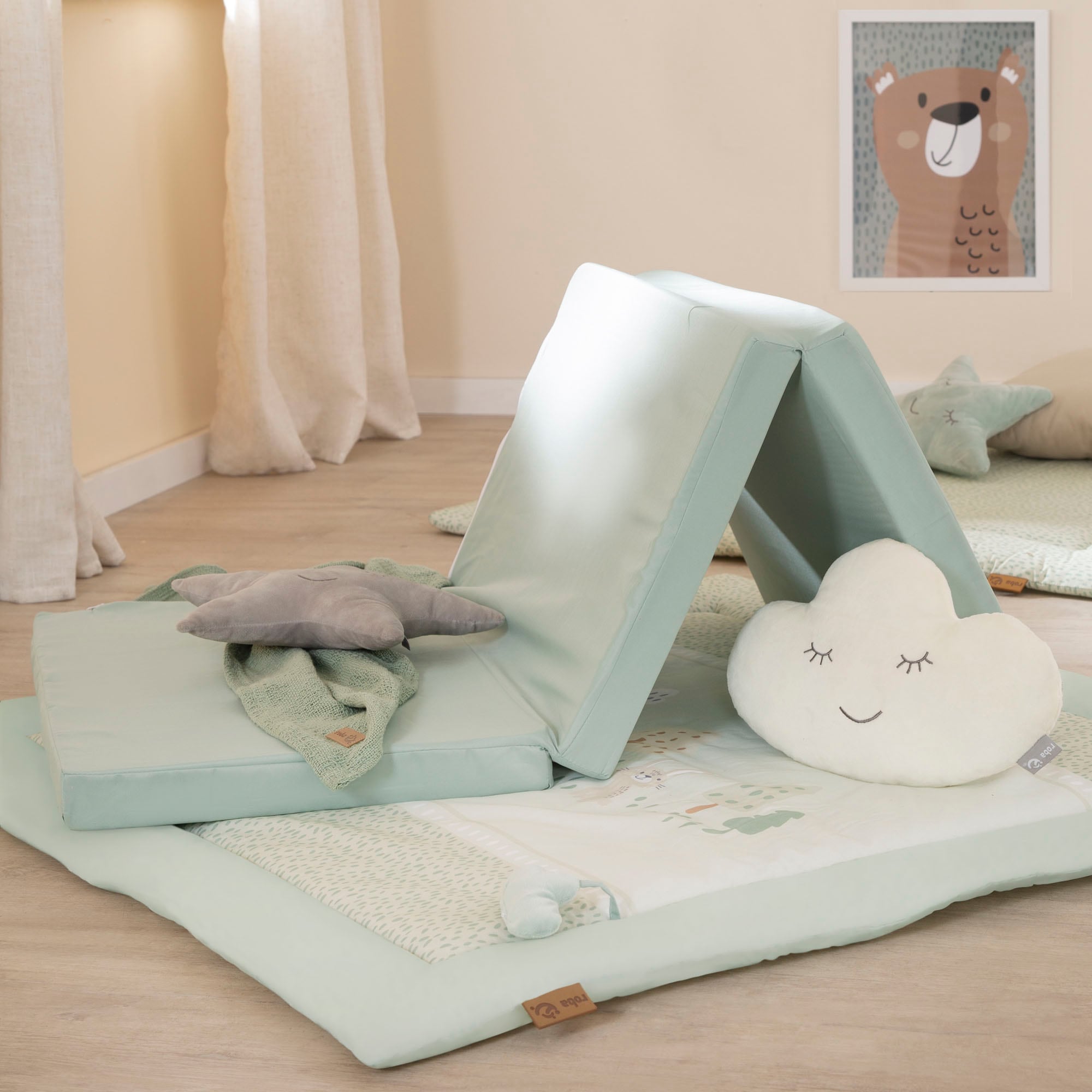 roba® Krabbeldecke »Woodland Buddies«