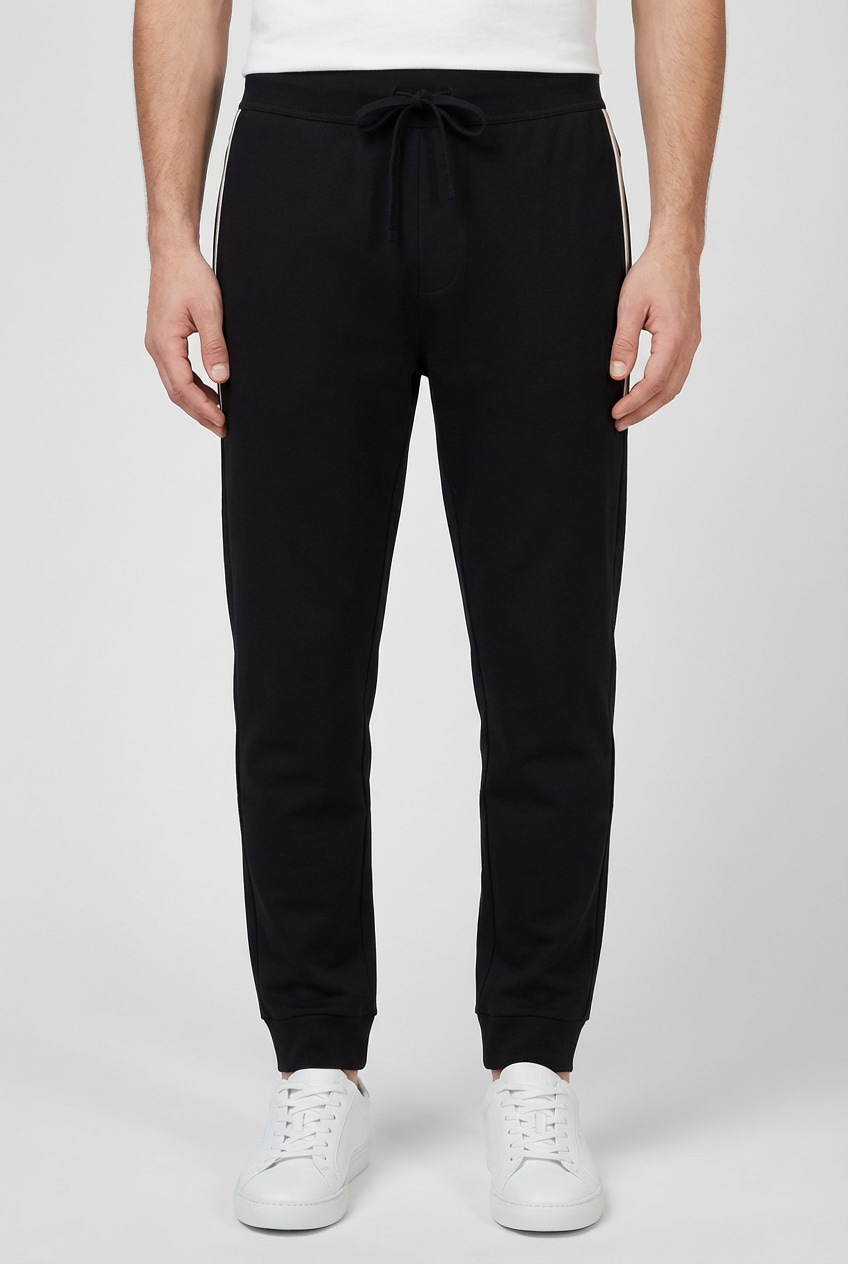 BOSS Pantalon de jogging »Authentic«  aus Baumwoll-Terry mit Streifen und Logo