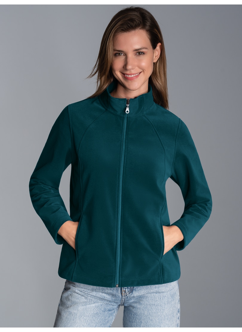Trigema Veste polaire »TRIGEMA Taillierte Fleecejacke« 1 cuis tlg.