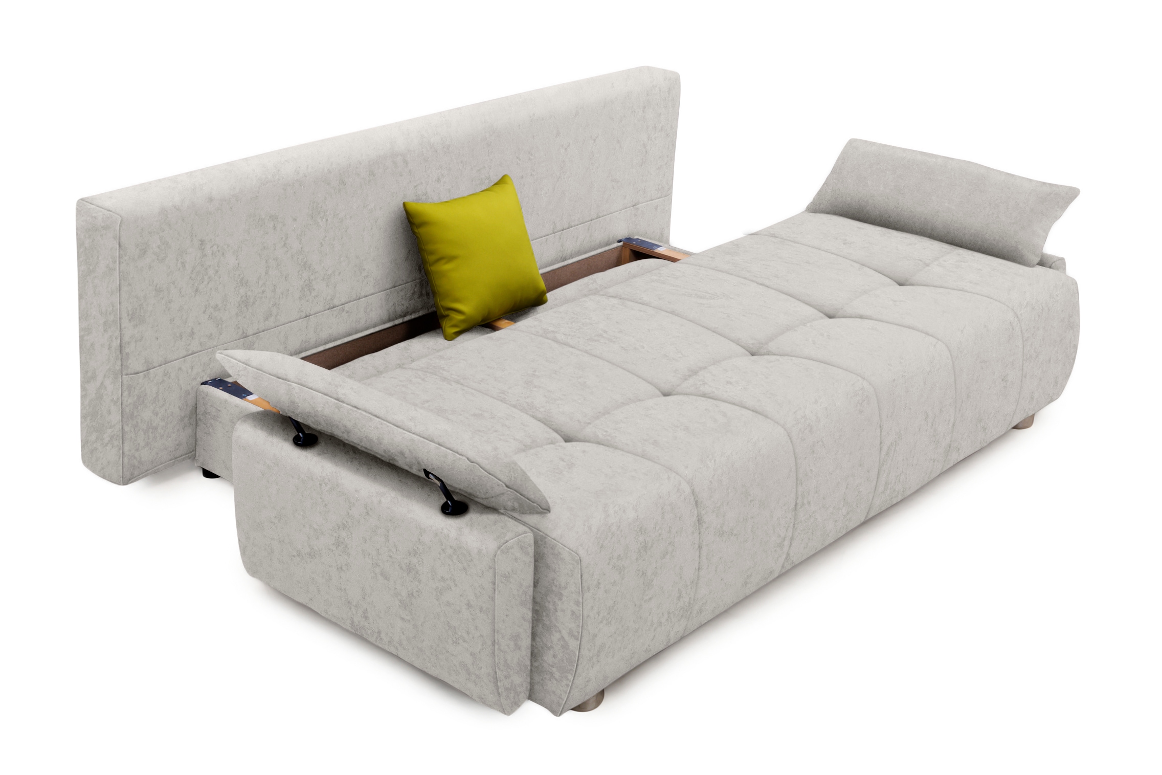 COLLECTION AB Schlafsofa »Funtastic« mit Federkern, Bettfunktion, inklusive 2 Rücken- und 1 Zierkissen