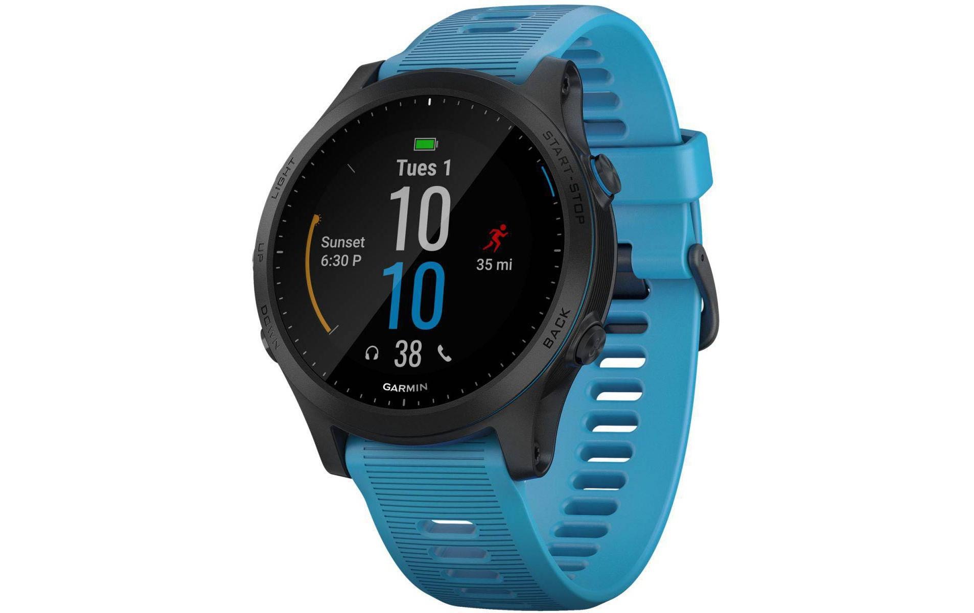 Image of Garmin Smartwatch »Forerunner 945 Bundle Blau/Schwarz« bei Ackermann Versand Schweiz