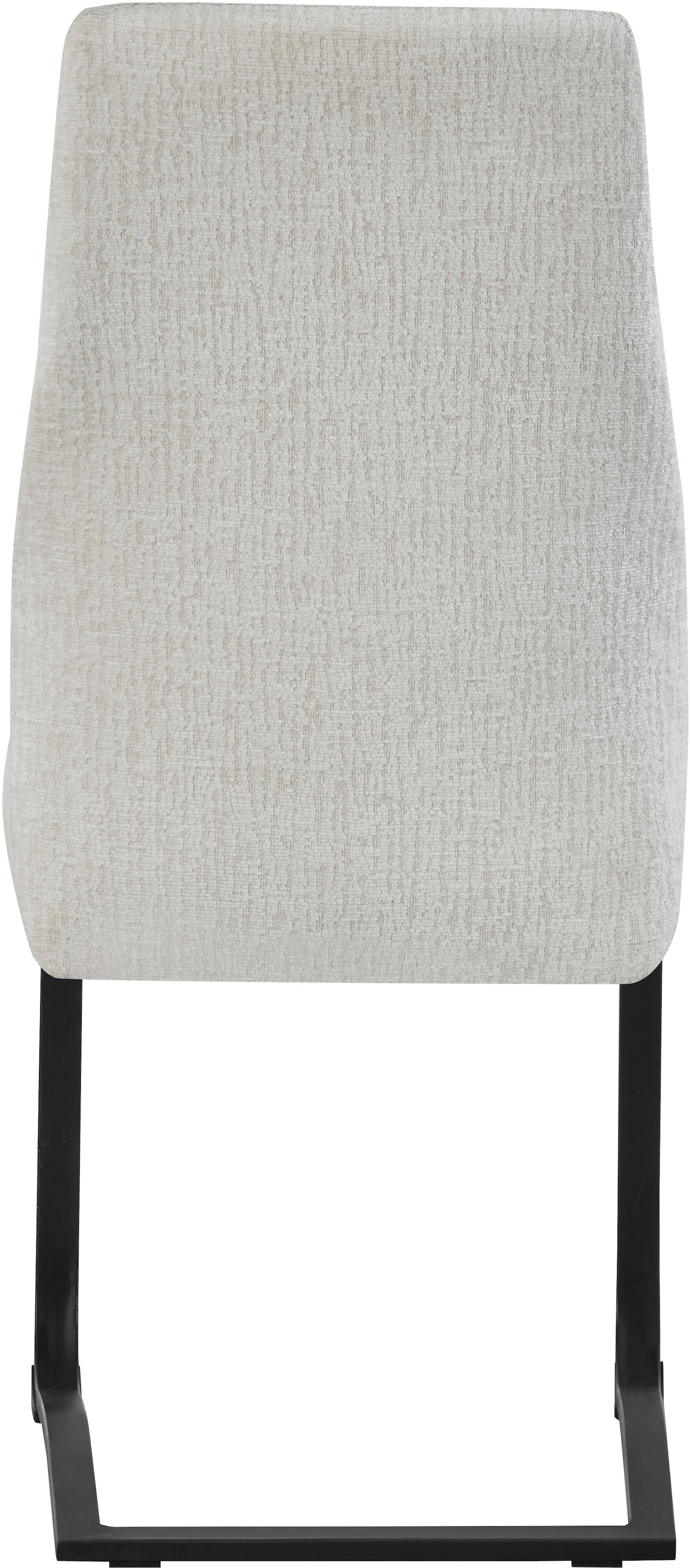 Home affaire Esszimmerstuhl »VERNON, 2er Set, mit Metallgestell in matt schwarz« (Set) 2 Stk.in verschiedenen Farben, Belsatbarkeit pro Stuhl 120 kg