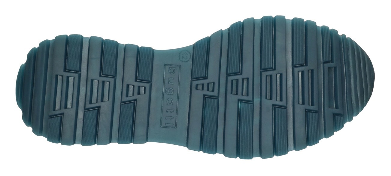 bugatti Sneaker  mit seitlichem Logoprägung, Freizeitschuh, Halbschuh, Schnürschuh