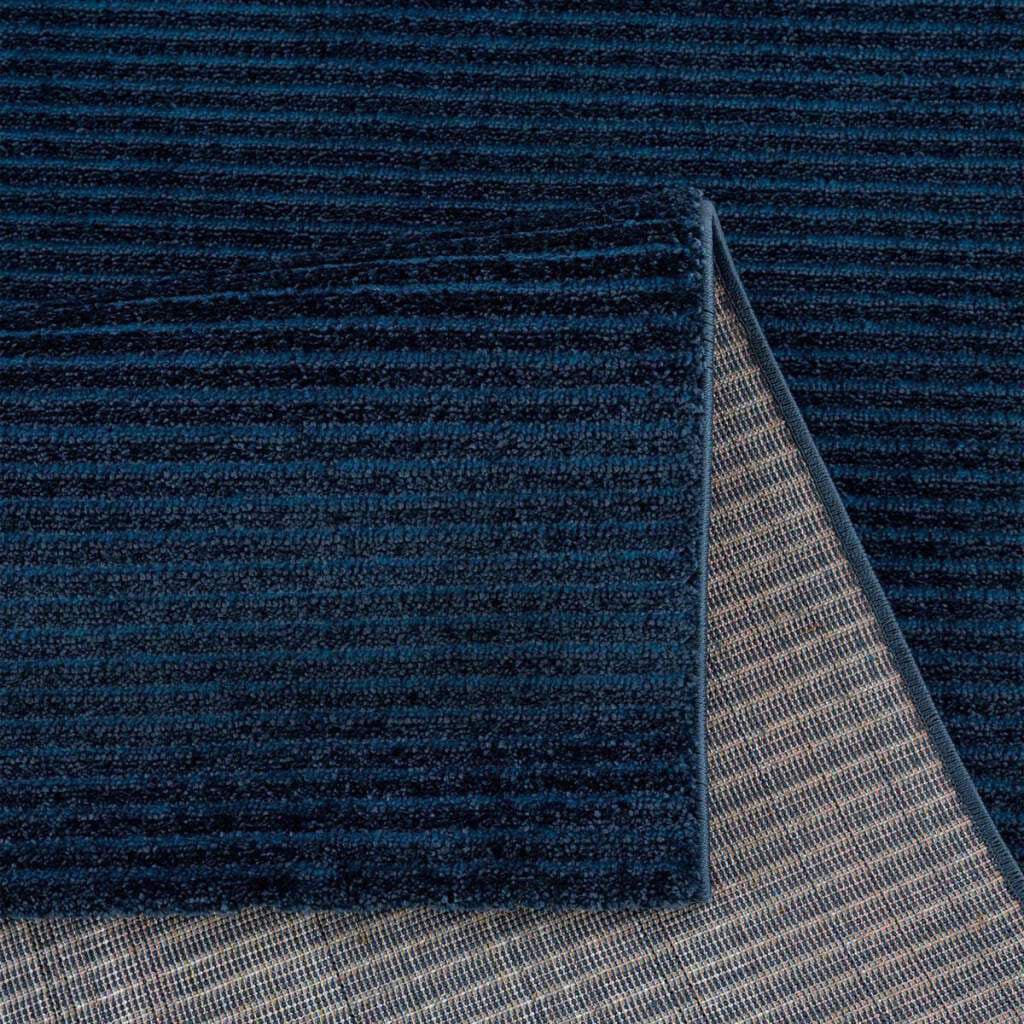 Carpet City Teppich »Friseé-Teppich  FANCY900« rechteckig 12 mm Höhe Läufer, Kurzflor, Einfarbig, 3D-Optik, Streifen Look, Wohnzimmer