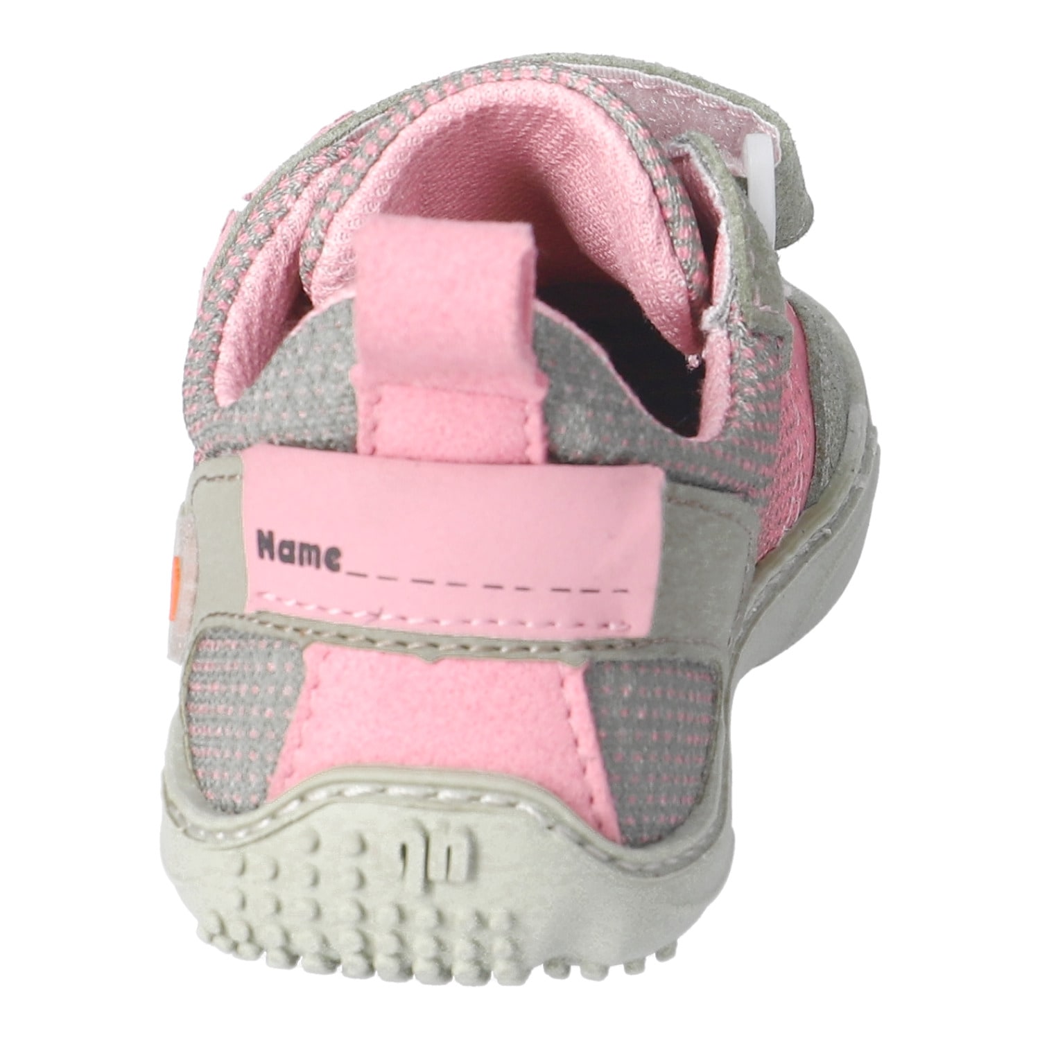 qnuffs Chaussures pieds nus »Fichte«  Chaussure à velcro, sneaker, chaussure basse avec empiècements contrastés