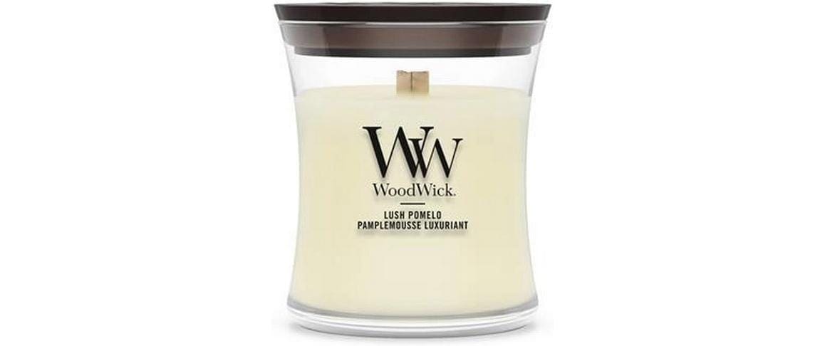 Woodwick Duftkerze »Lush Pomelo Mini Jar«