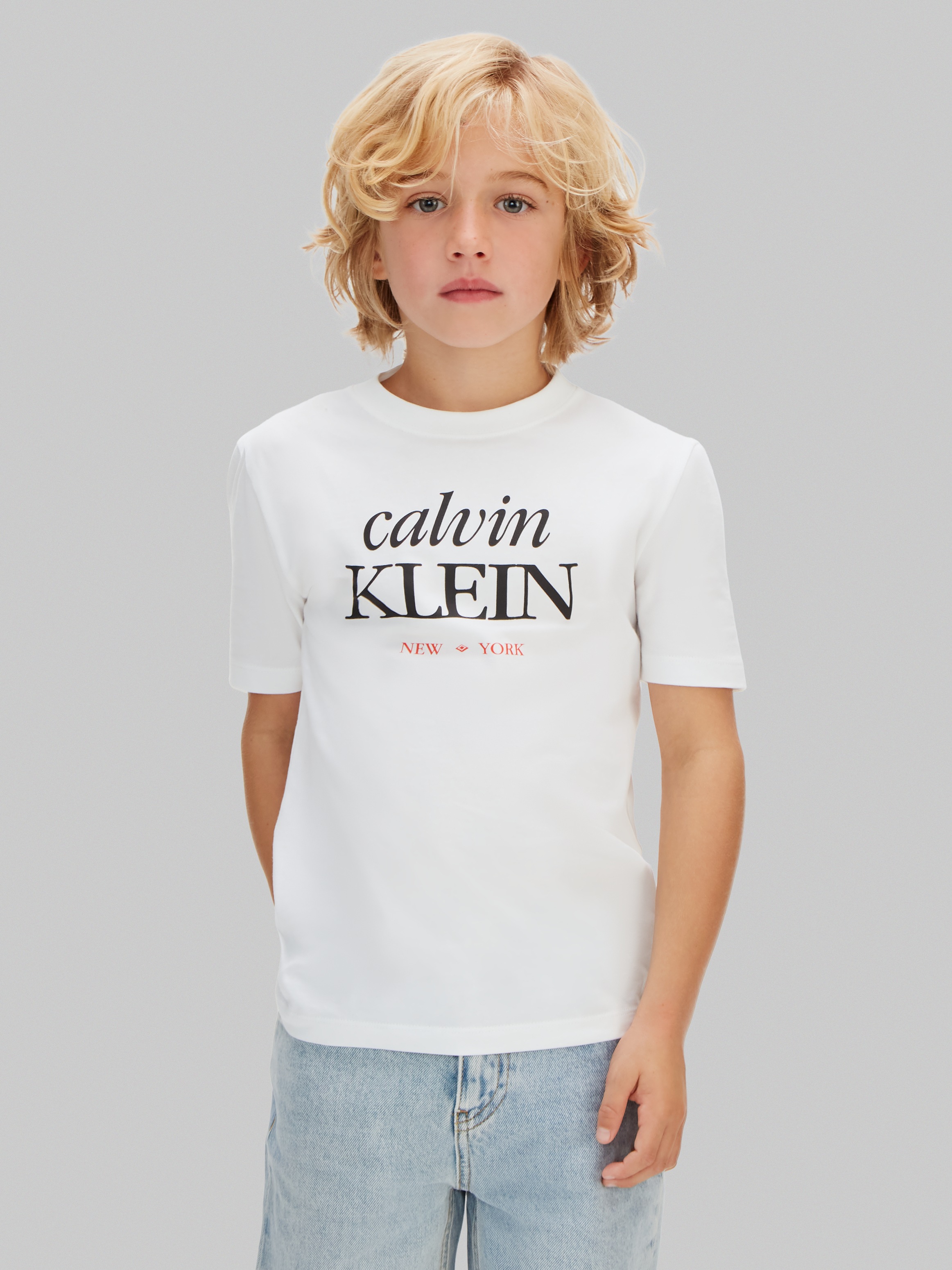 Image of Calvin Klein Jeans T-Shirt "LOGO T-SHIRT" Regular fit für Kinder, mit Logoschriftzug