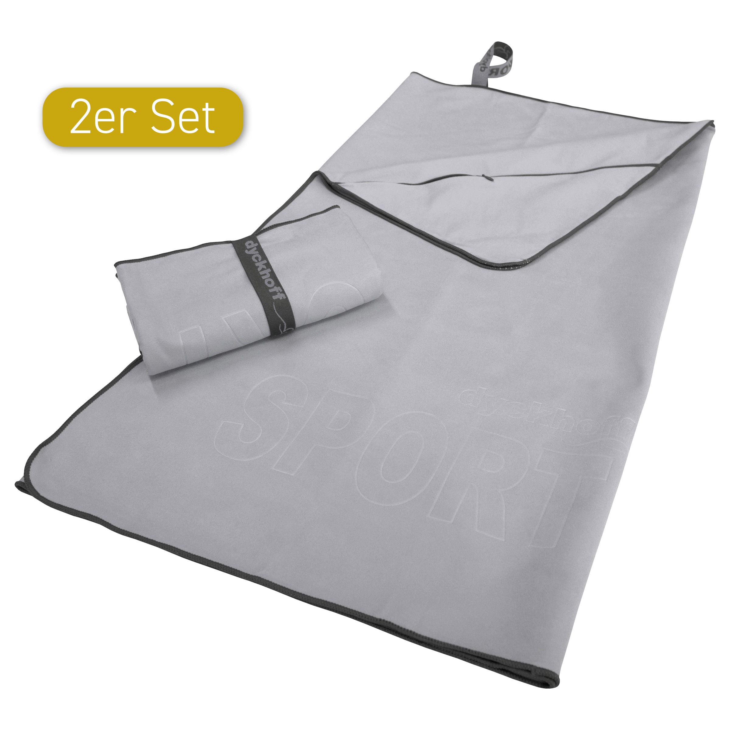 Image of Dyckhoff Sporthandtuch "Mikrofaser Sporttuch" auch als 2er Set erhätlich