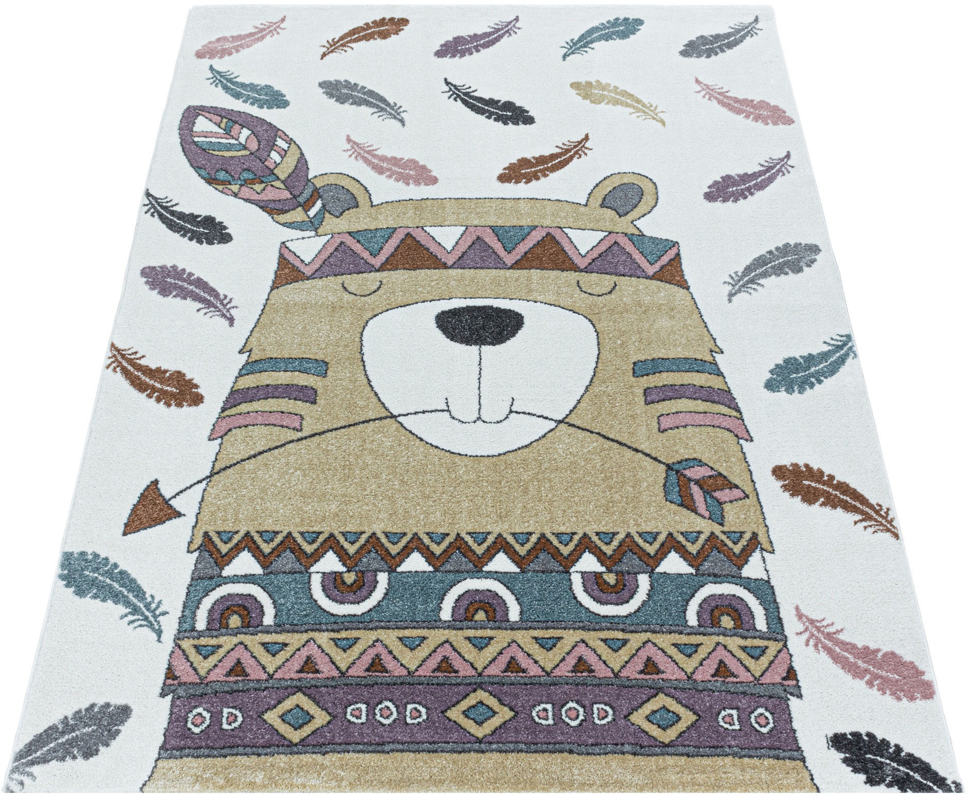 Image of Ayyildiz Teppiche Kinderteppich »FUNNY 2104«, rechteckig, 11 mm Höhe, Kinder Motivteppich bei Ackermann Versand Schweiz