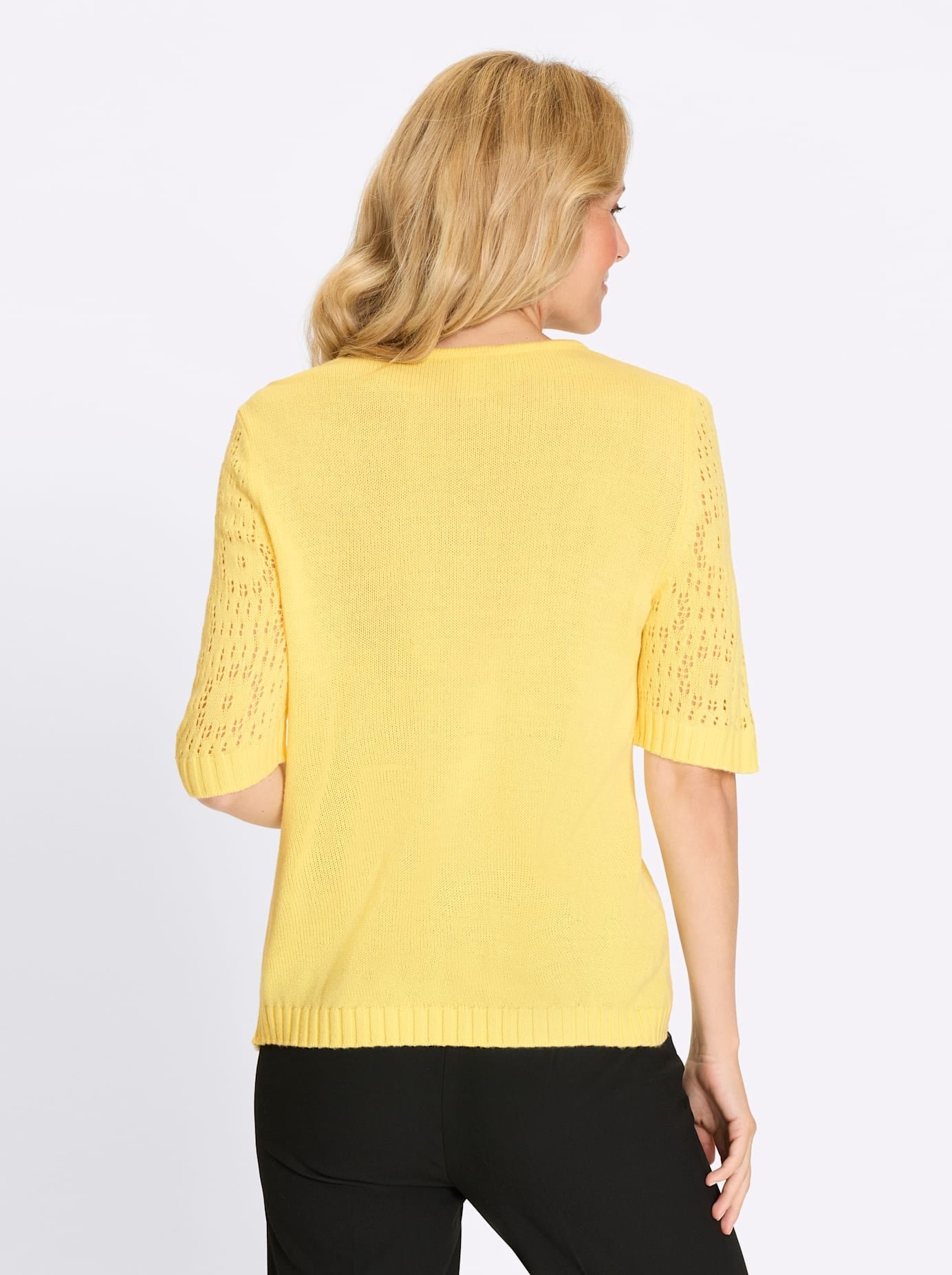 Classic Basics Pull à manches courtes »Kurzarm-Pullover«